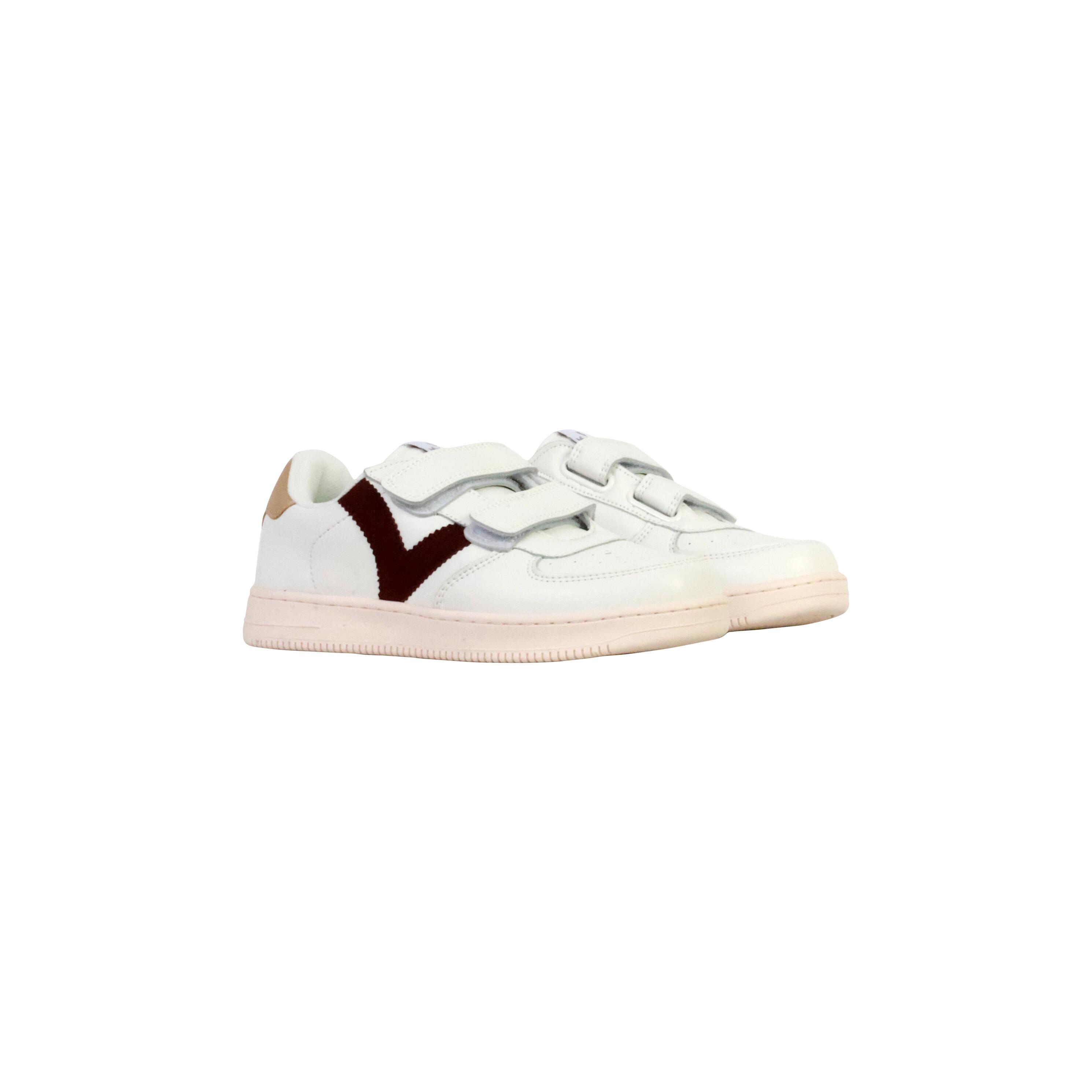 Zapatillas Deportivas Niños Victoria TIEMPO TIRAS EFECTO PIEL & COLOR Blanc 3/5