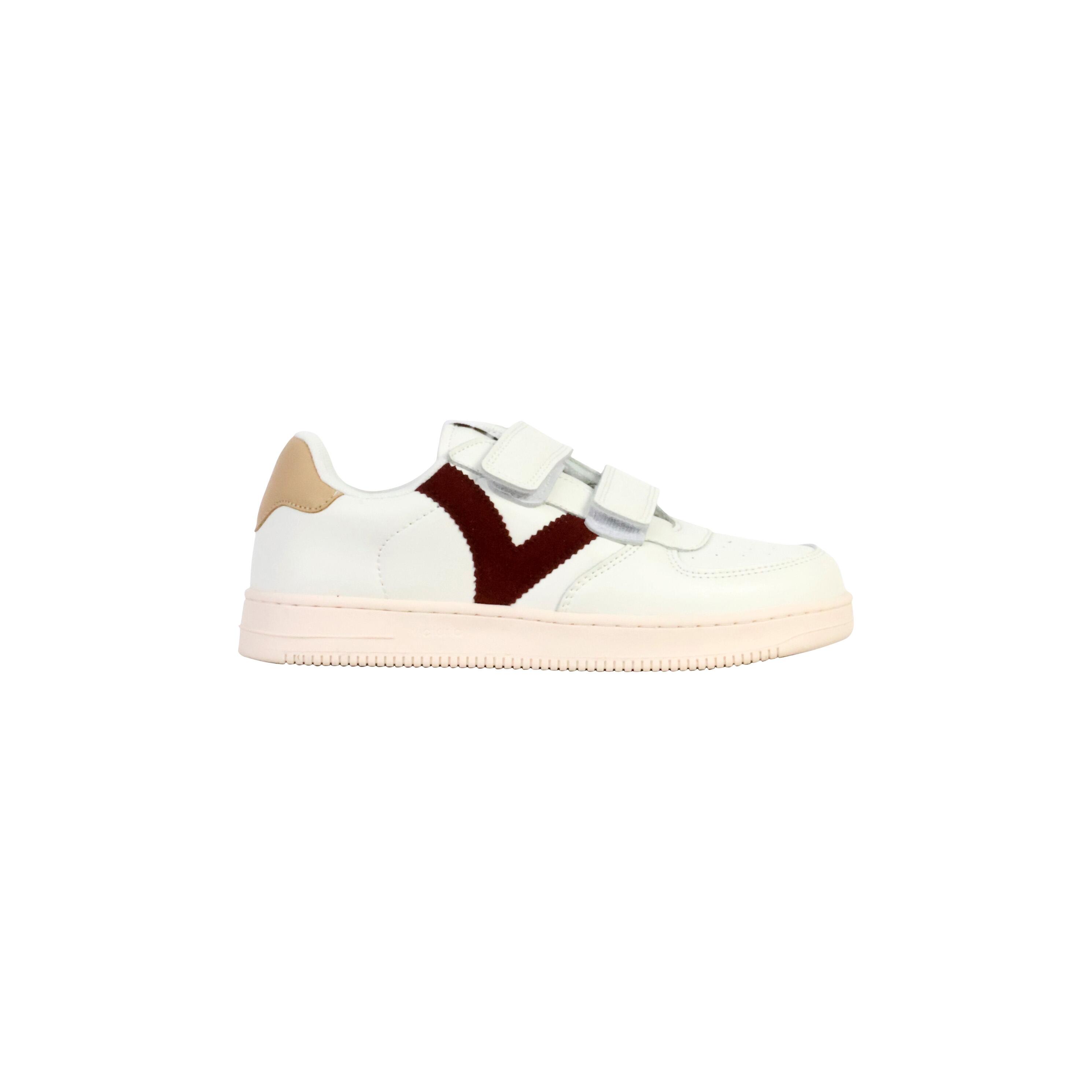 Zapatillas Deportivas Niños Victoria TIEMPO TIRAS EFECTO PIEL & COLOR Blanc 2/5