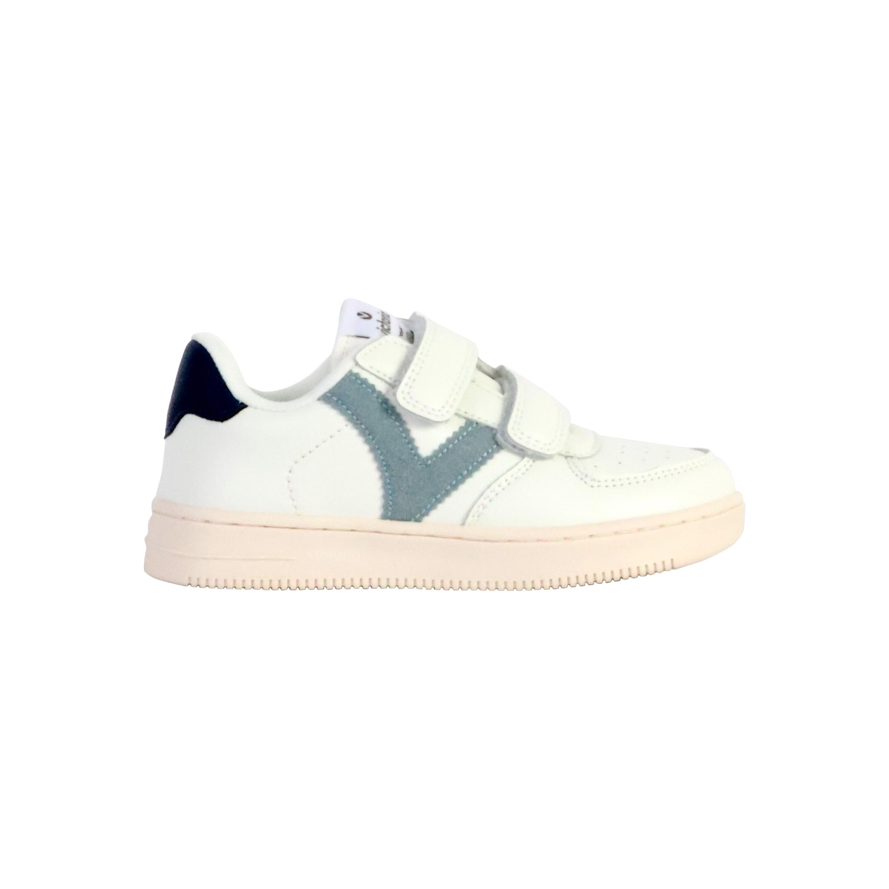 Chaussures Deportivas Niños Victoria  TIEMPO TIRAS EFECTO PIEL Blanc 2/5
