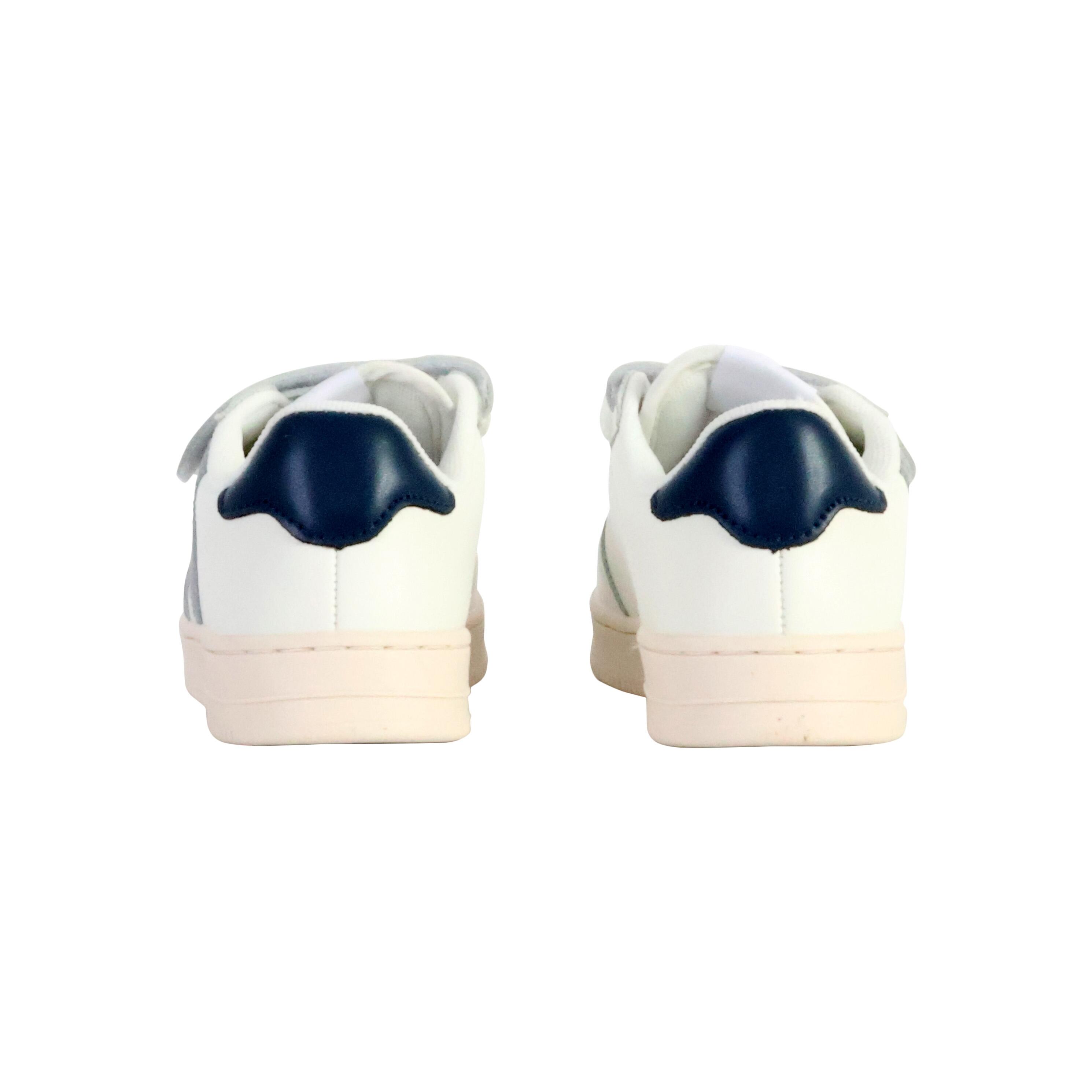 Chaussures Deportivas Niños Victoria  TIEMPO TIRAS EFECTO PIEL Blanc 4/5