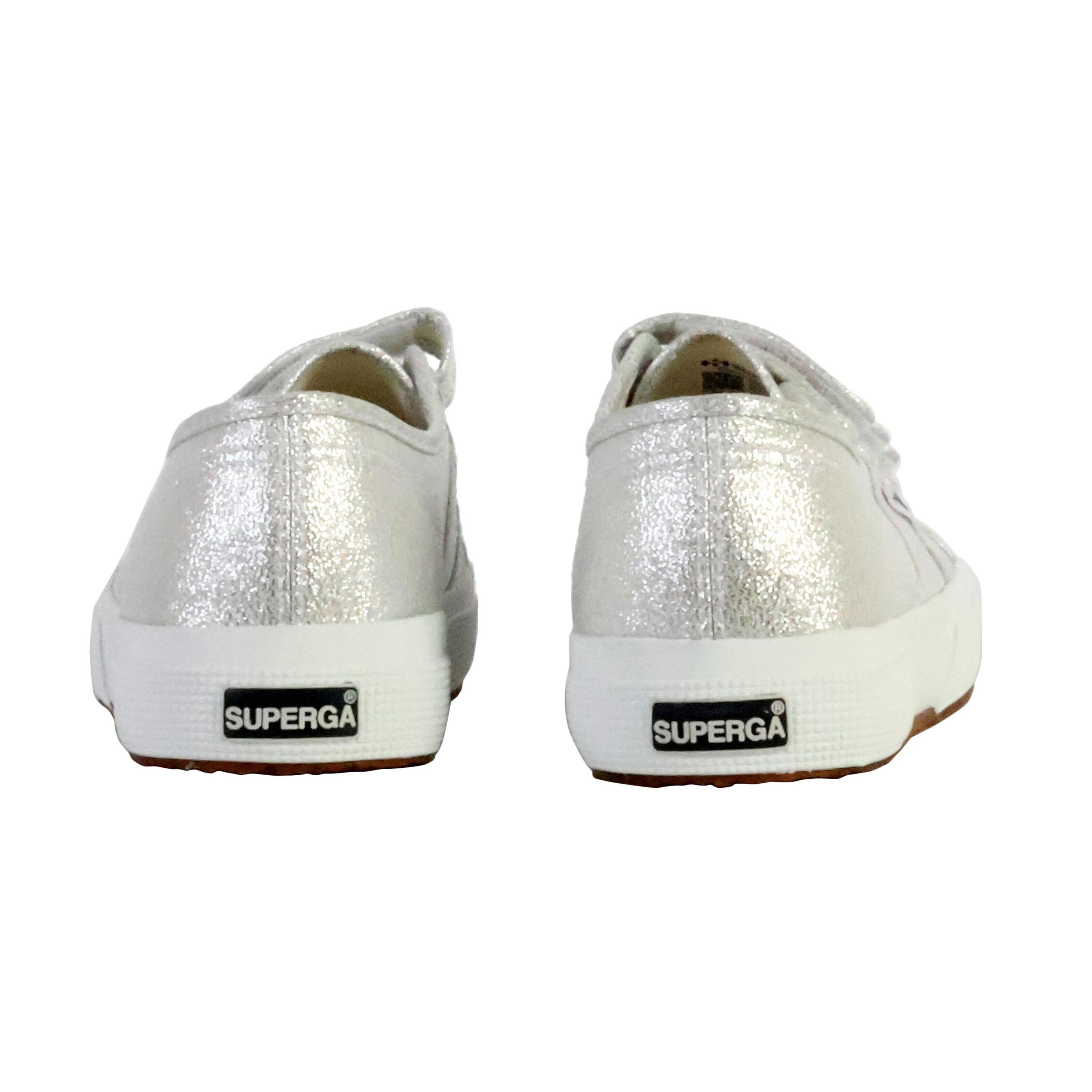Baskets femme Superga 2750 Straps Lame 4/5