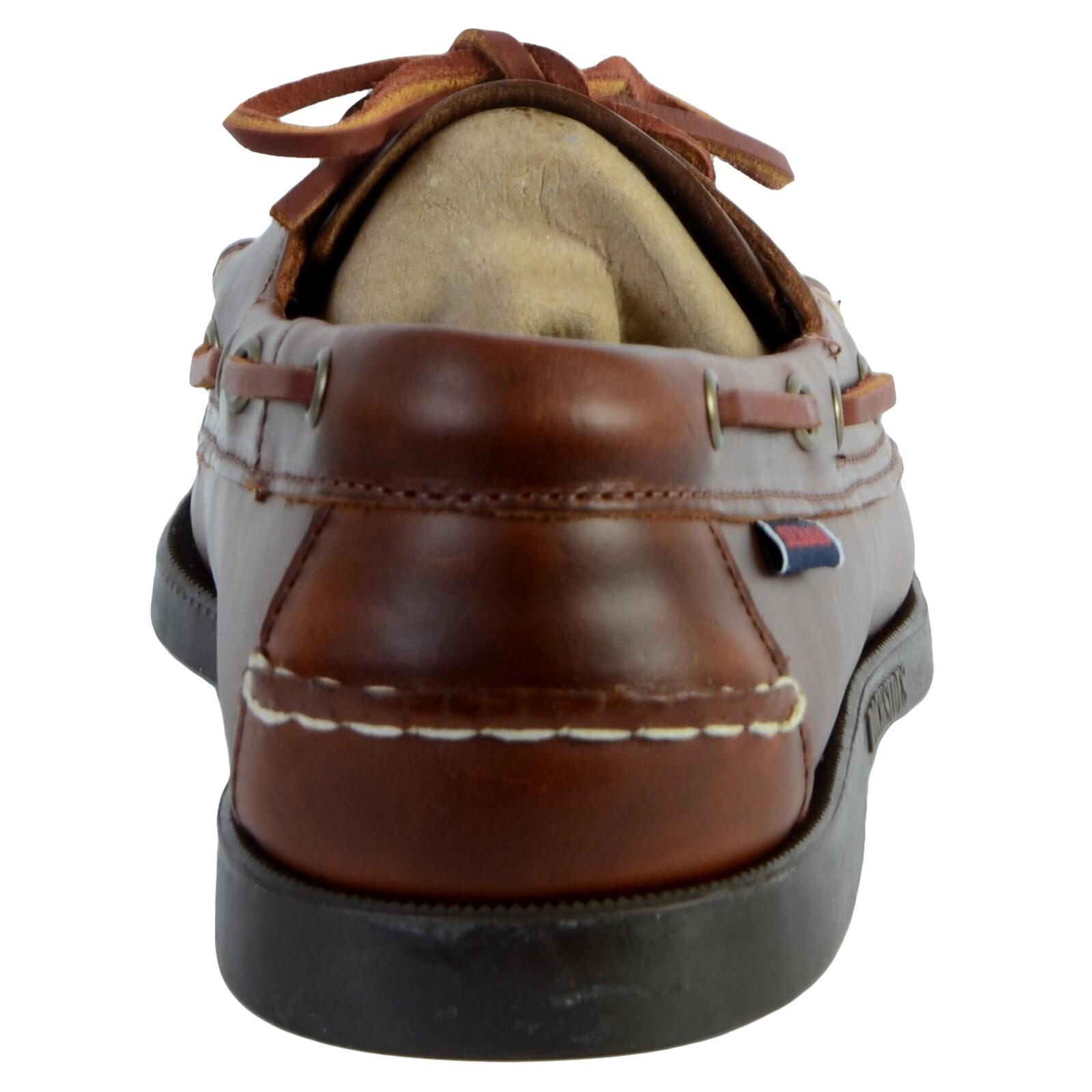 Chaussure bateau Docksides Hommes - Couleur brun 3/4