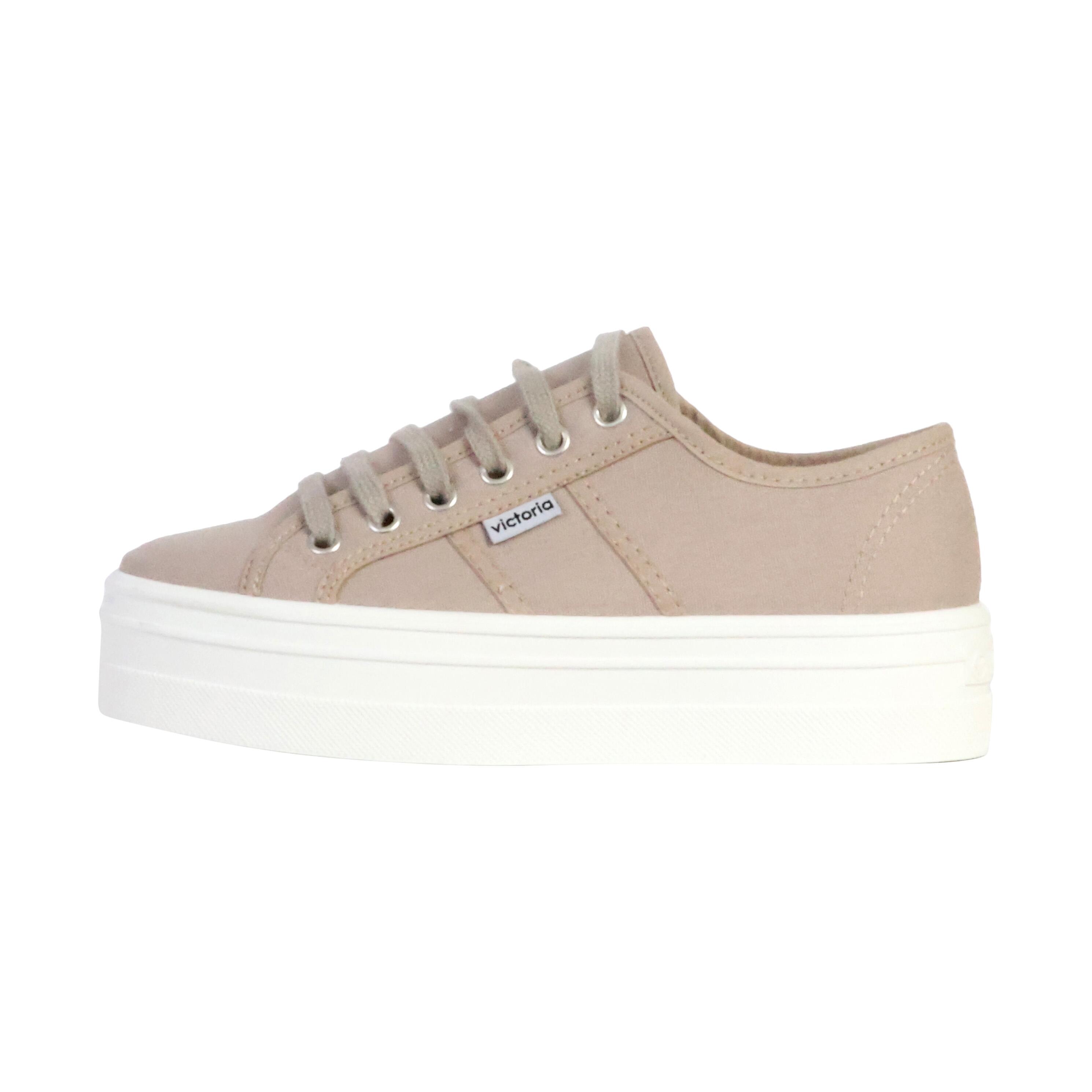 Victoria - Baskets Victoria Barcelona Toile - Chaussures De Sport - Beige - Decathlon