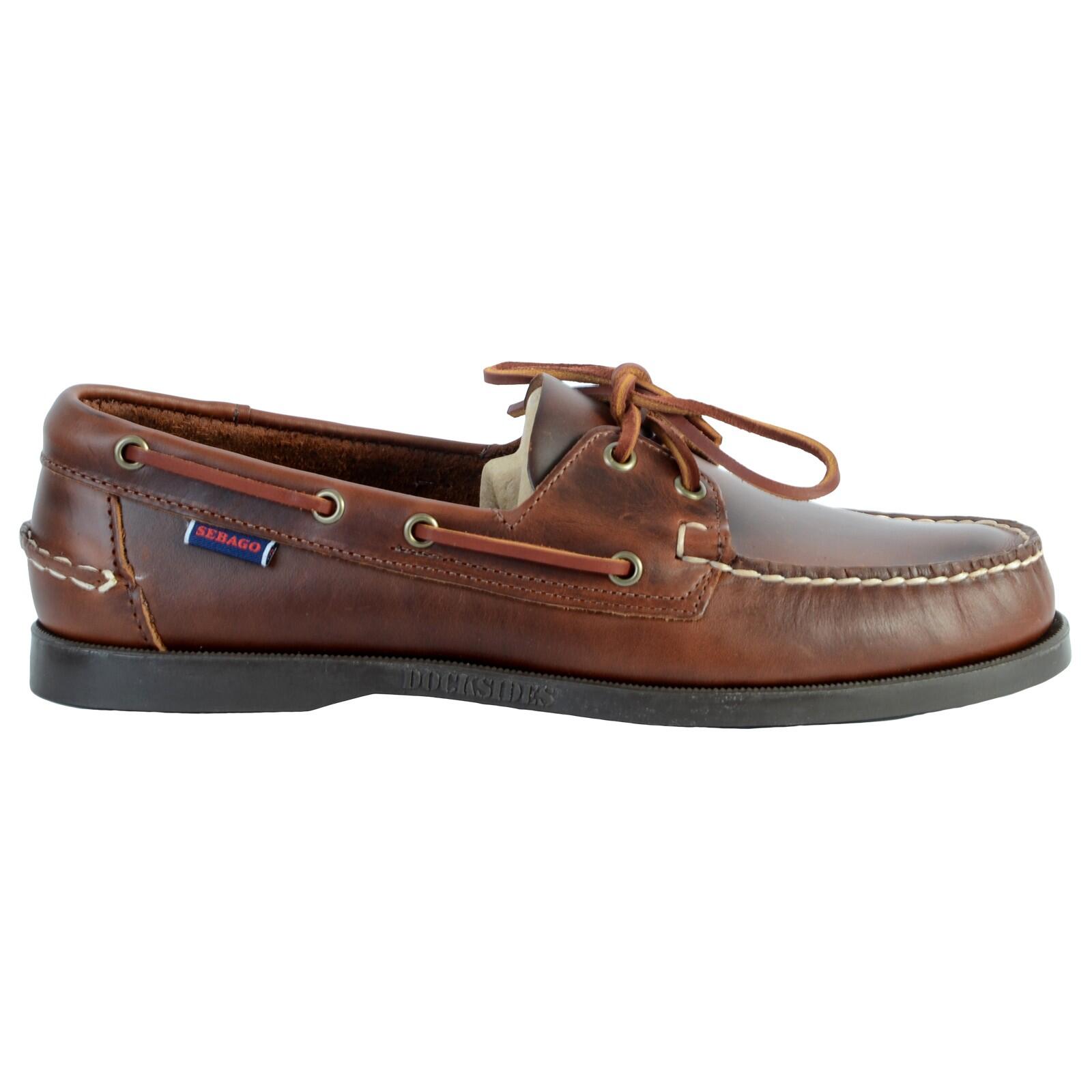 Chaussure bateau Docksides Hommes - Couleur brun 2/4