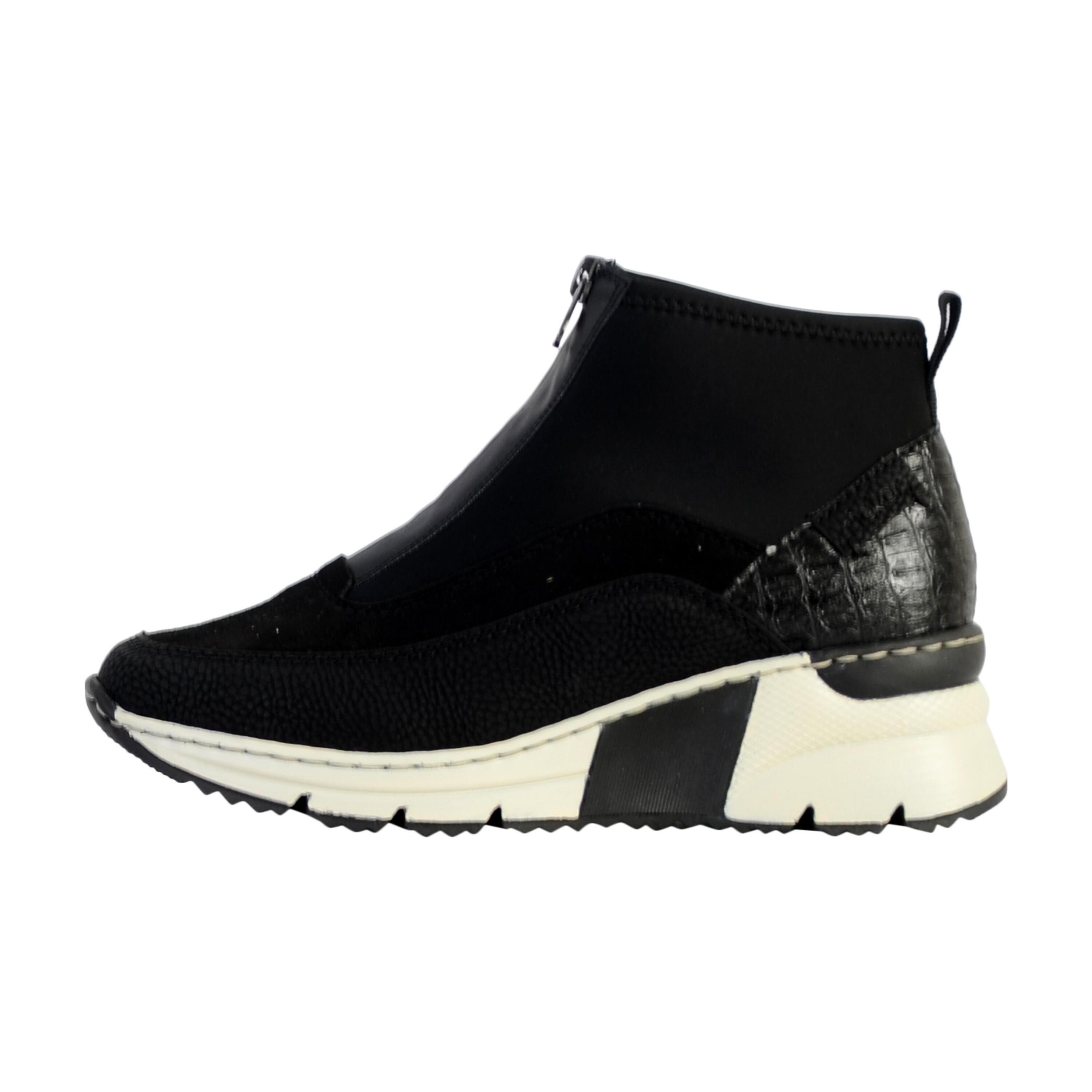 Womens Boots Leisure Ankle Zip N6352-00 1/5