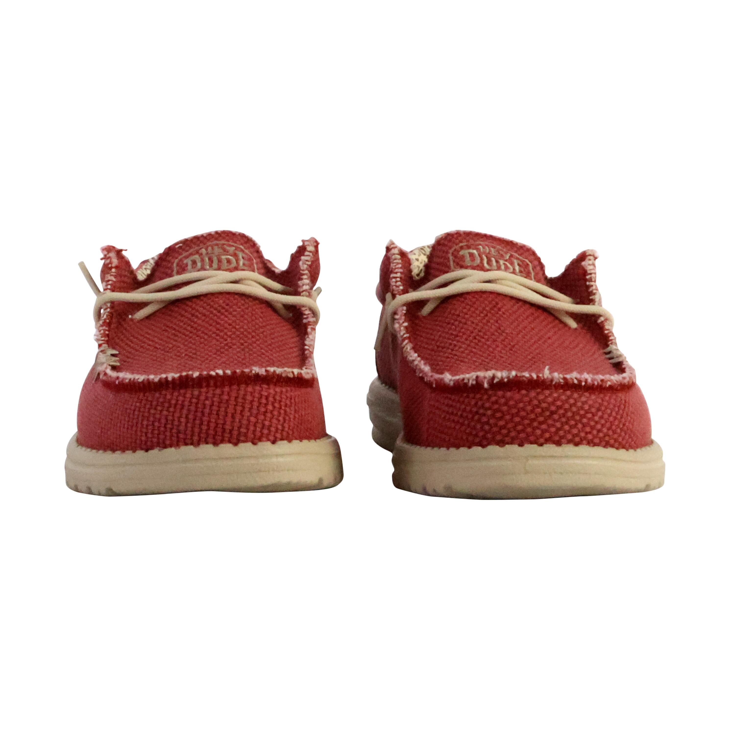 Sapatilha masculina Hey dude Wally sport mesh Rosa 5/6