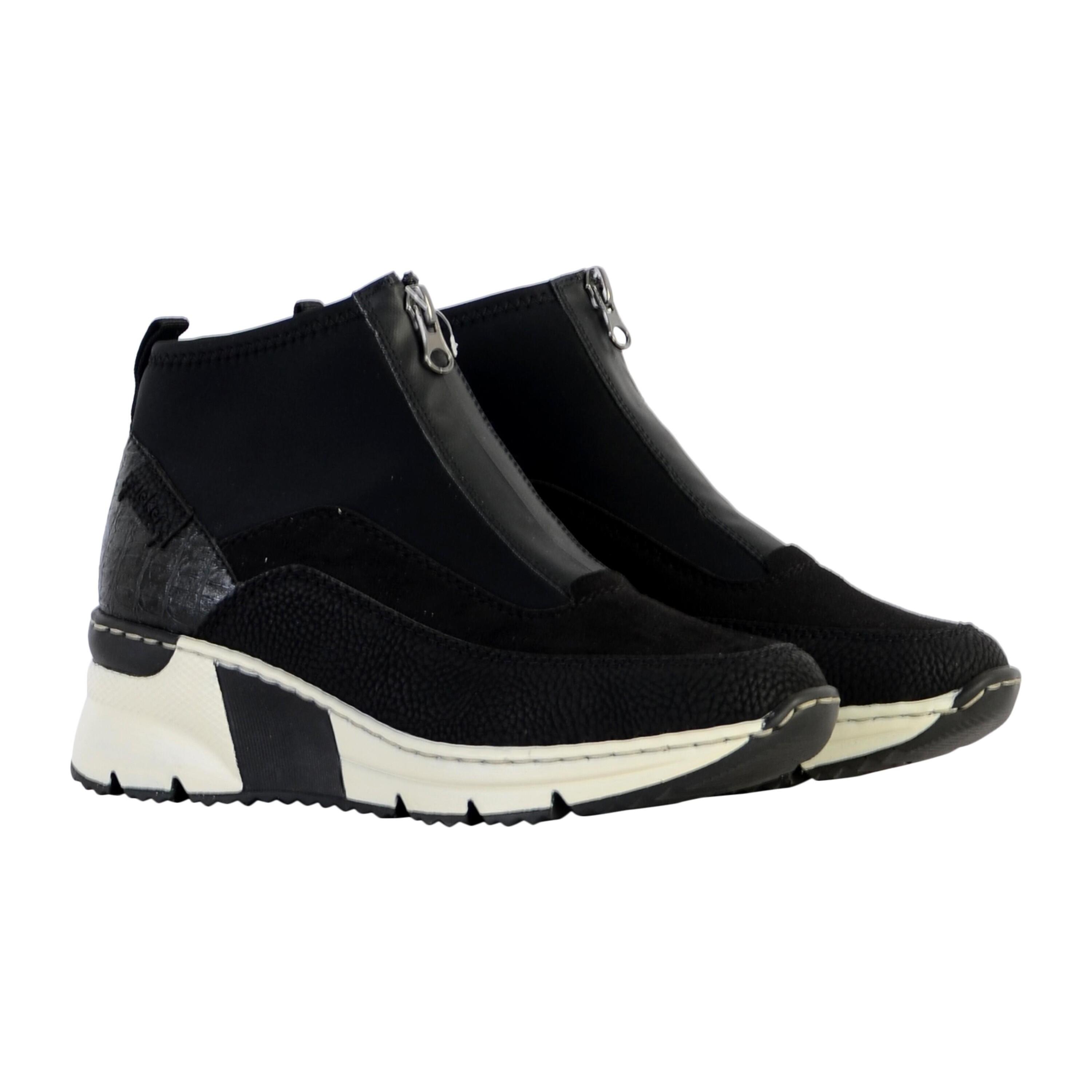 Womens Boots Leisure Ankle Zip N6352-00 3/5