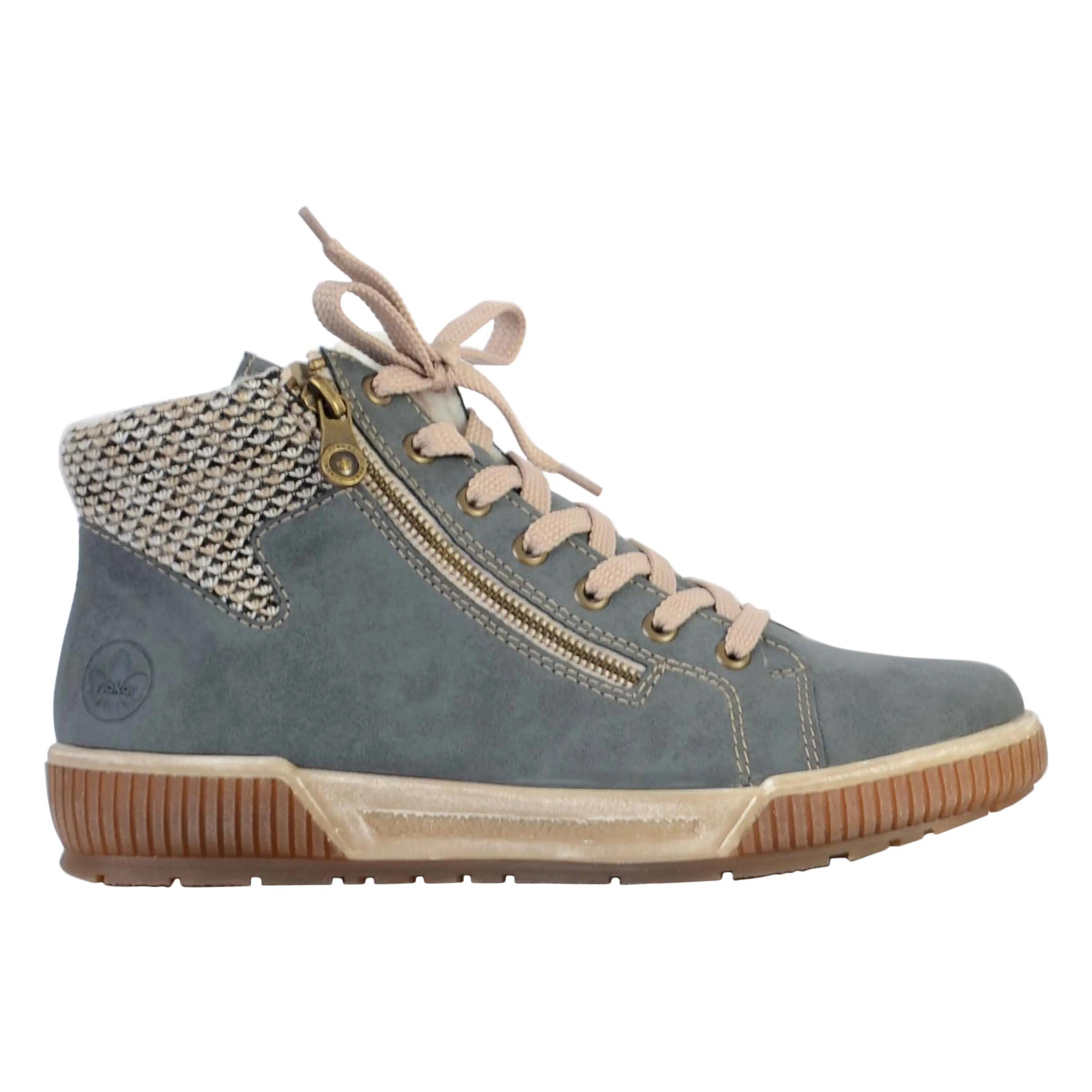 N0709-14 Womens Lace Up Boots 2/5