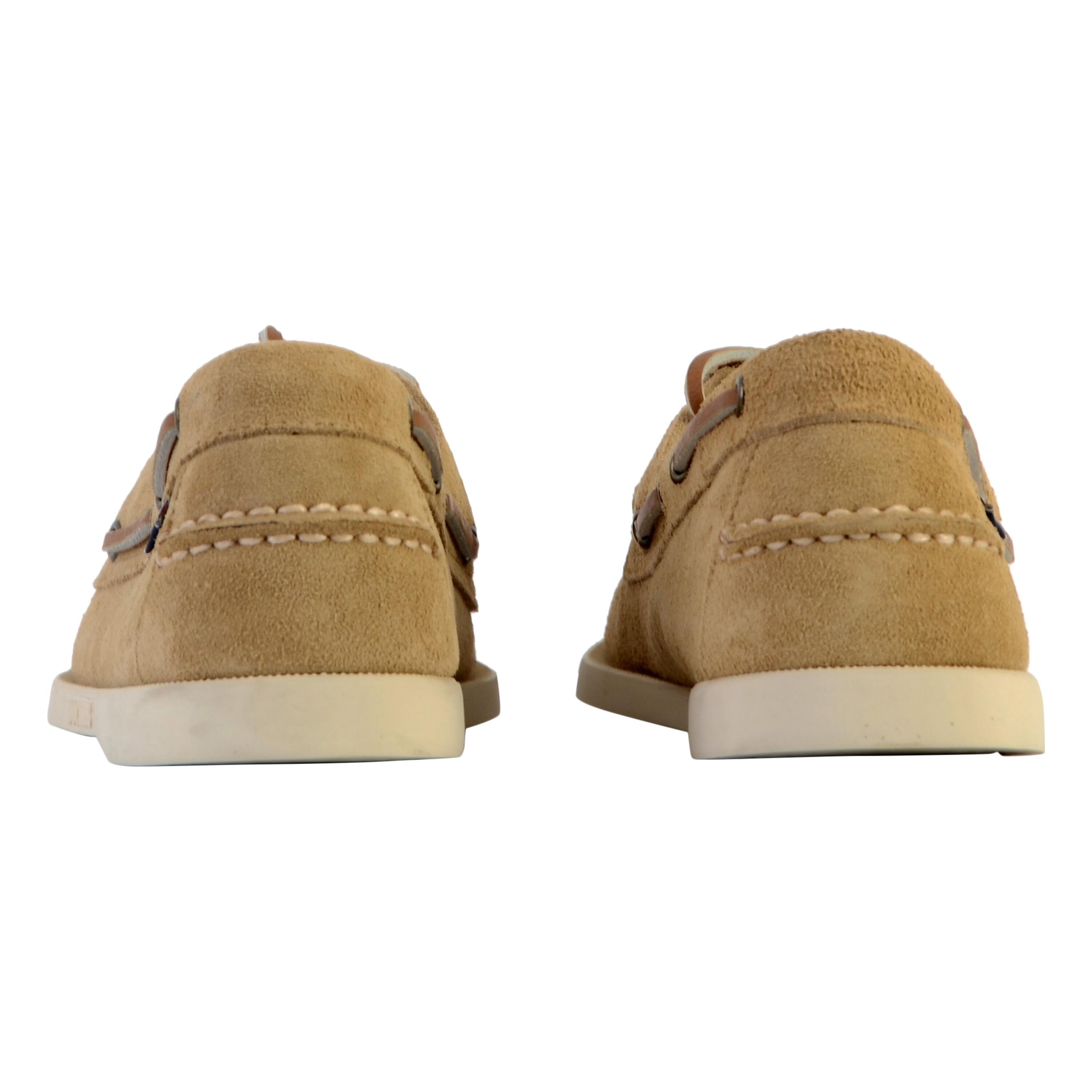 Docksides Portland Bootsschuh Herren beige camel 4/6