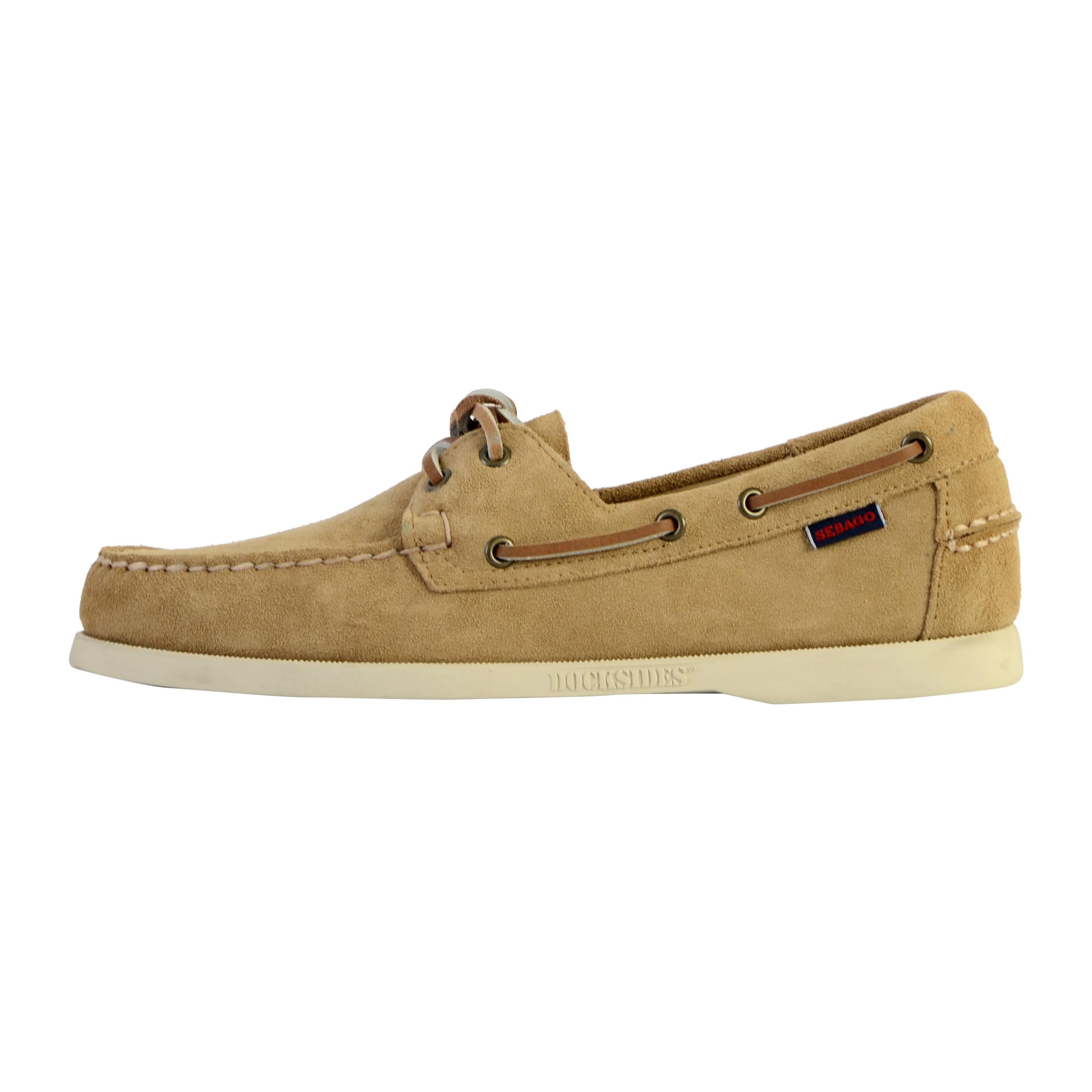 Sebago - Docksides Portland Chaussures Bateau Homme Beige Camel - Chaussures Bateau - Beige - Decathlon