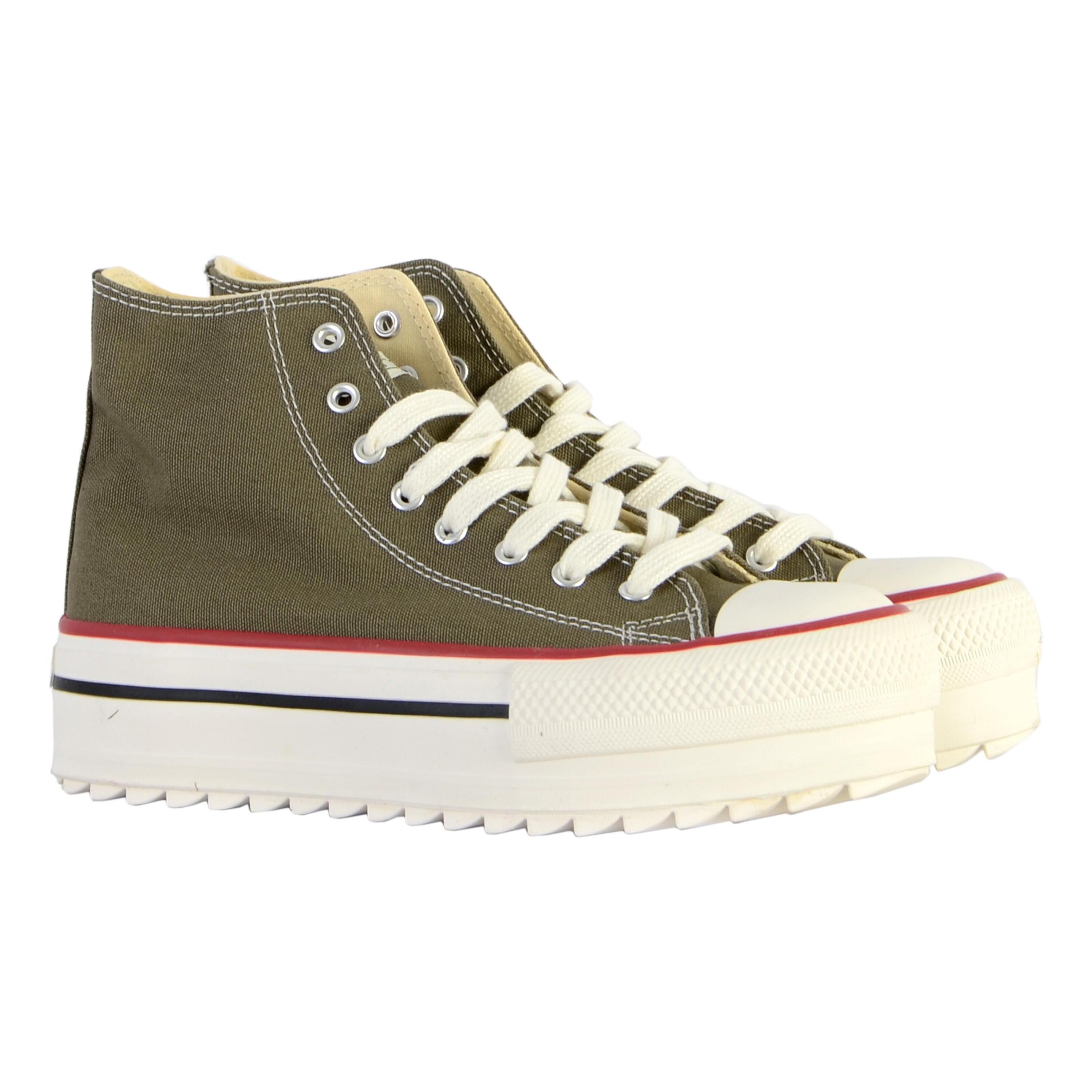 Baskets femme Victoria double toile Tribu 3/5