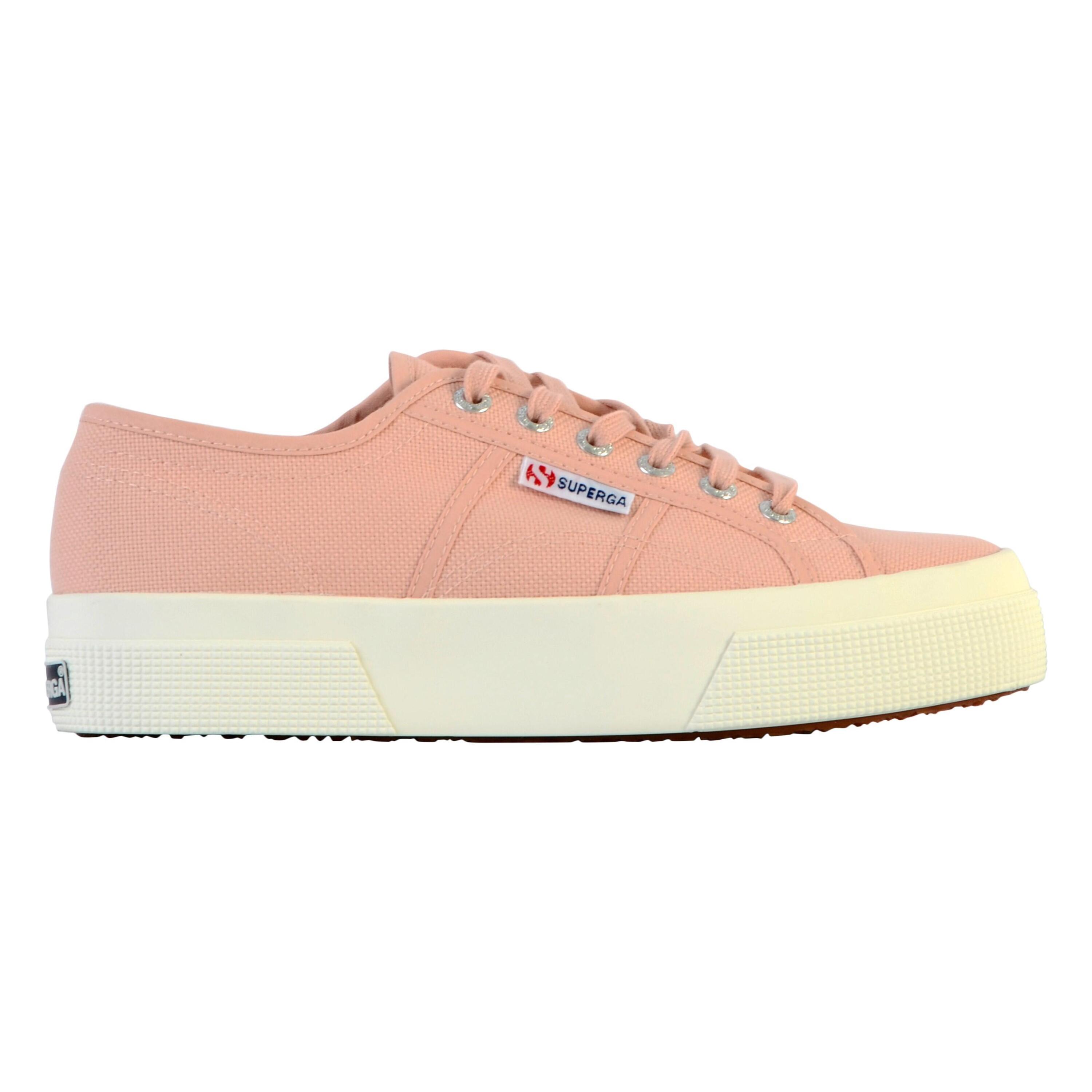 Superga 2740 Platform Cotton Women's Pink Blush Trainers 2/5
