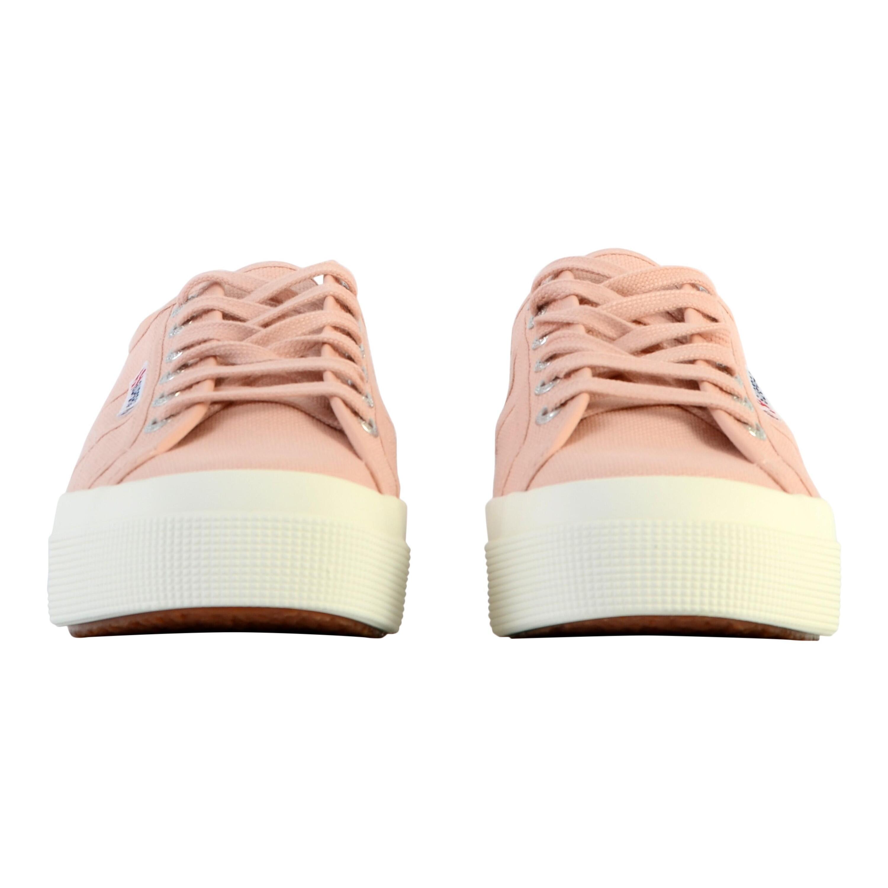 Superga 2740 Platform Cotton Women's Pink Blush Trainers 5/5