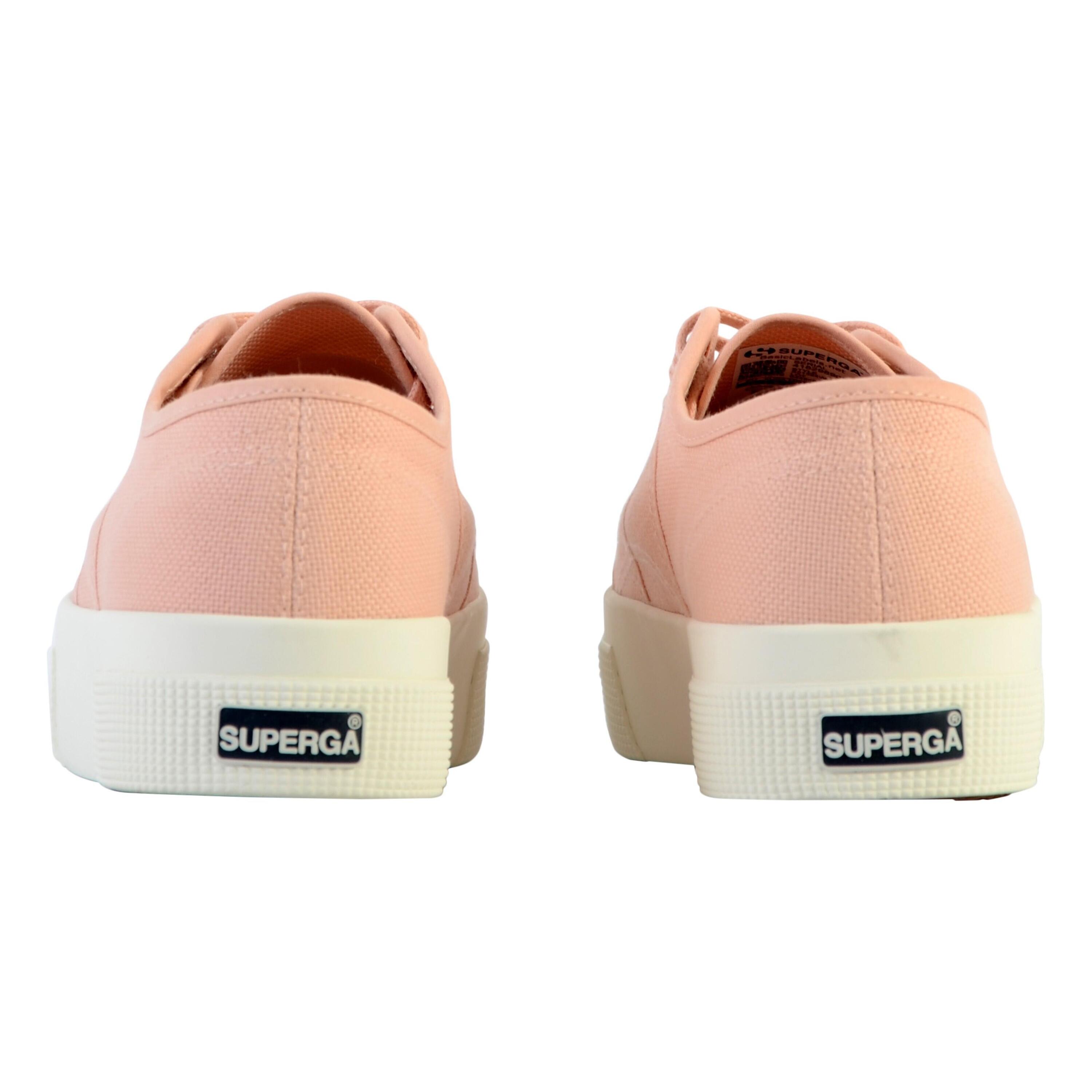 Superga 2740 Platform Cotton Women's Pink Blush Trainers 4/5