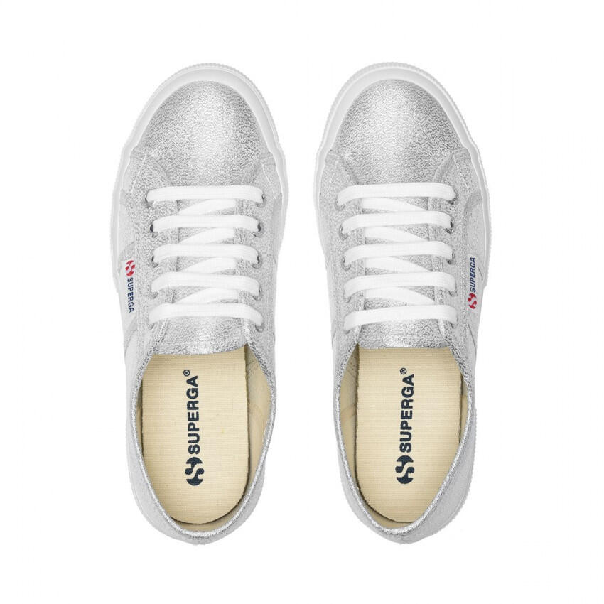 Sneakers Deportivas Mujer Superga 2750 LAMEW Plateado 5/6