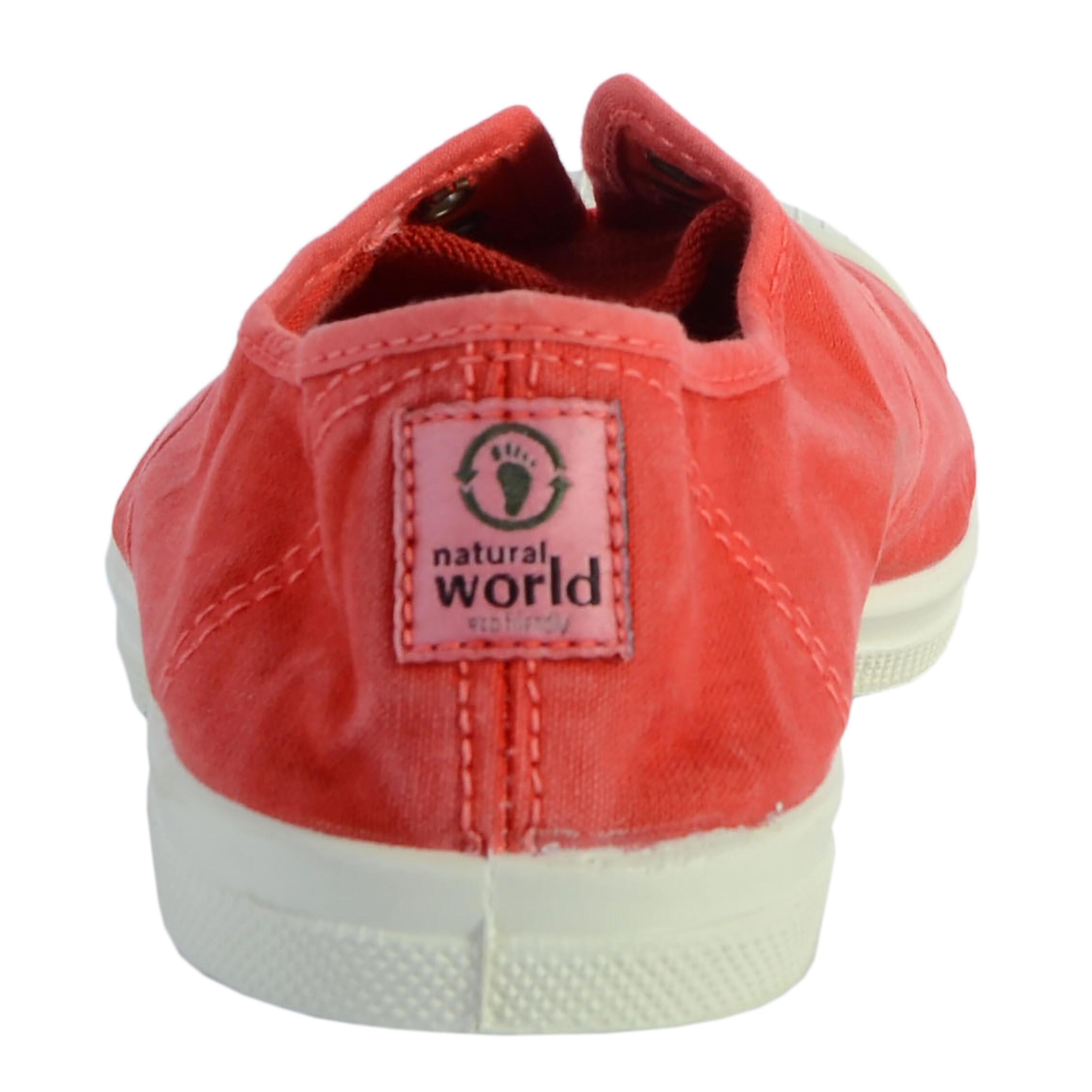 Baskets femme Natural World Eco Old Lavanda 3/4