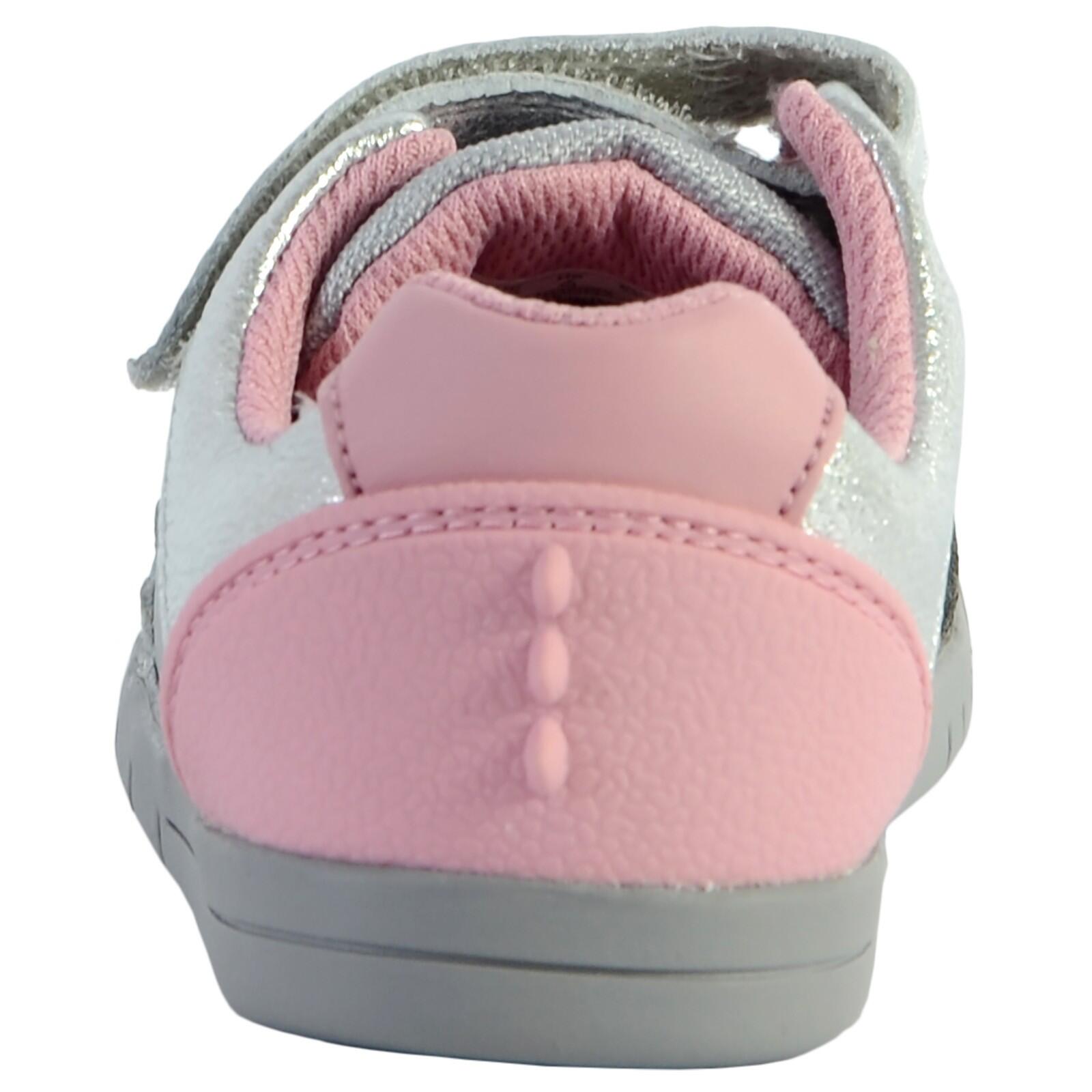 Zapatillas niña Clarks Rex Quest T Plata 3/5