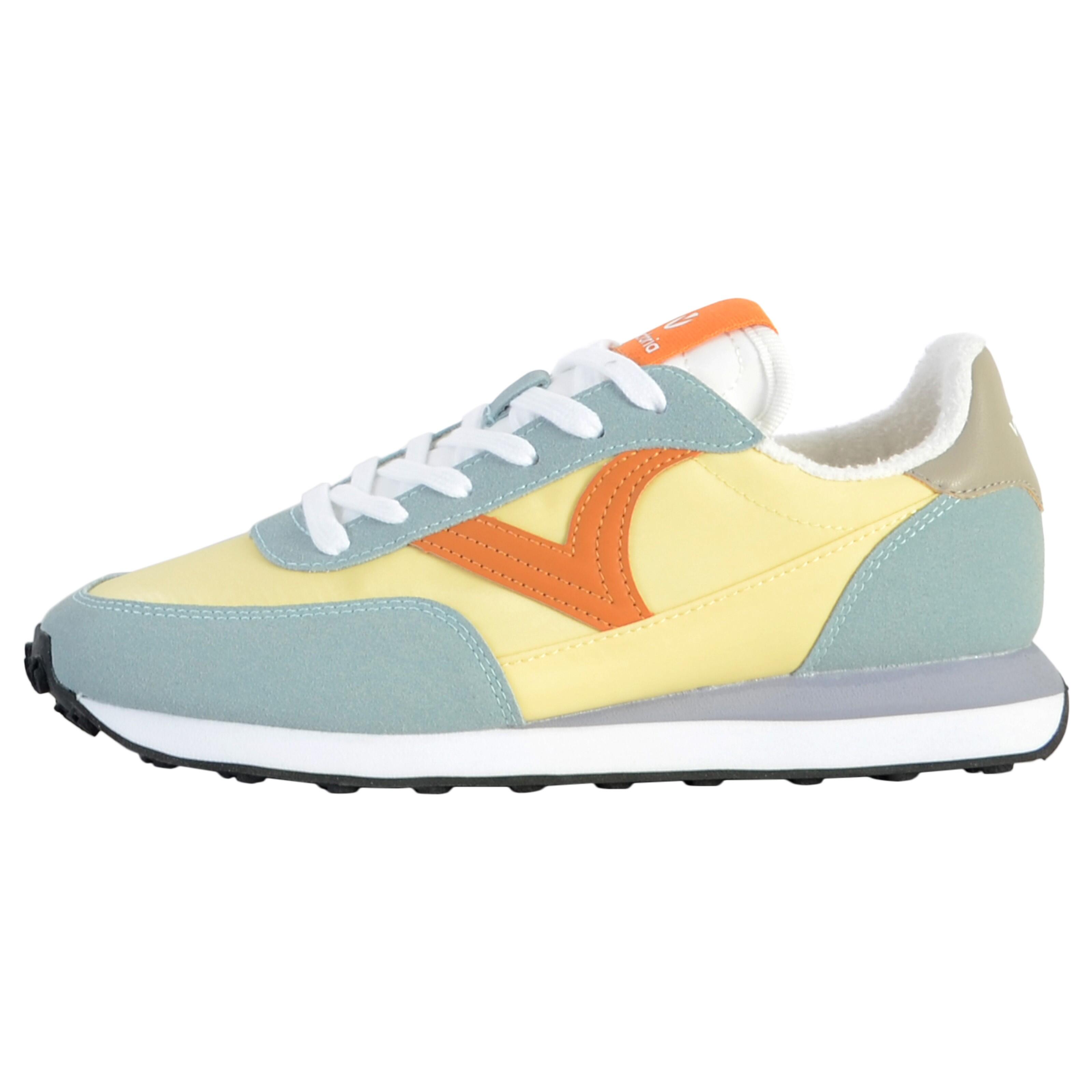 Victoria - Chaussure De Randonnée Baskets Femme Victoria 1138111 Astro Nylon Multicolor Jau - Baskets - Jaune|orange|rose - 37 - Decathlon