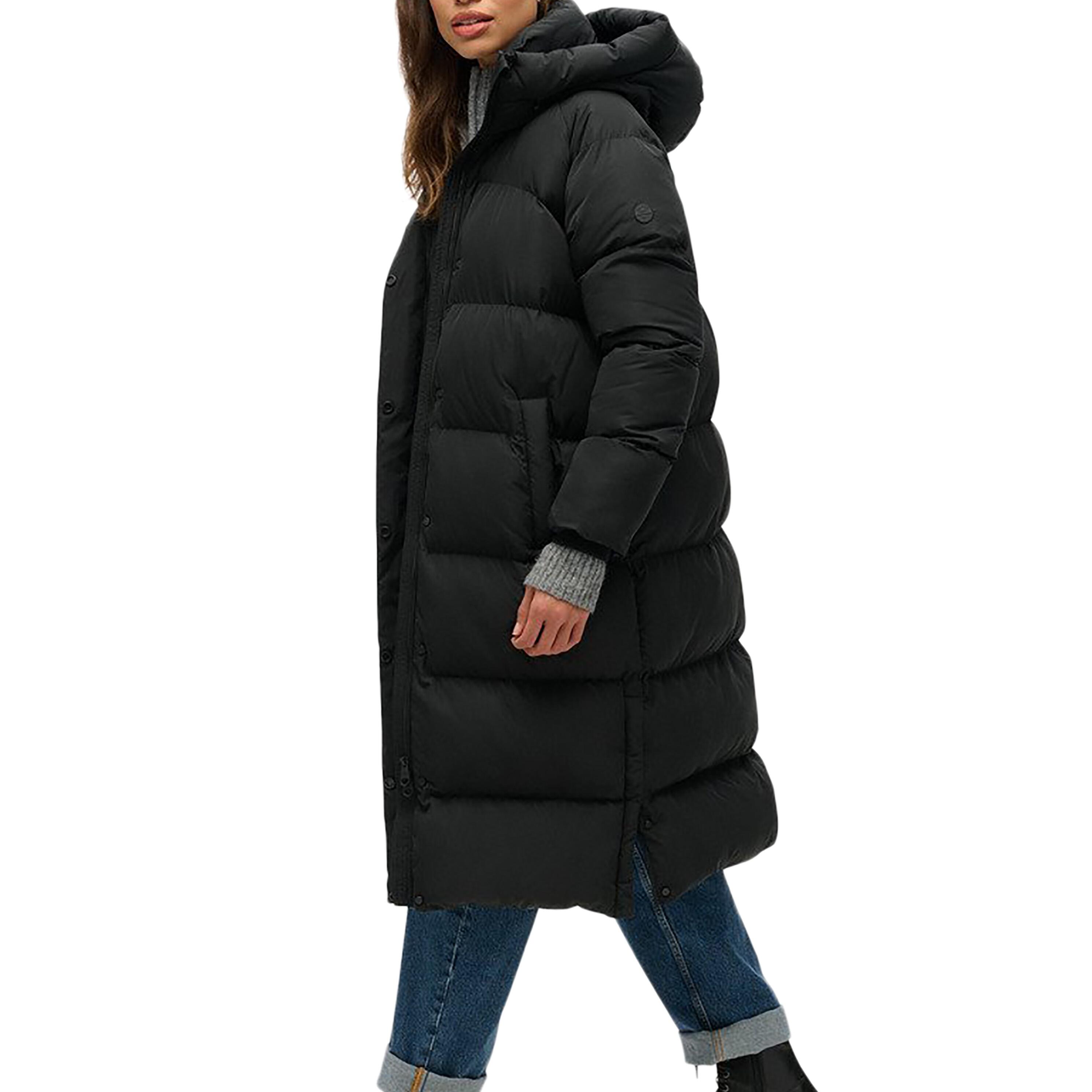 Doudoune long à capuche femme Superdry 3/5