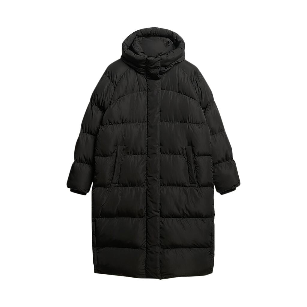 Women's Superdry Long Hooded Puffer