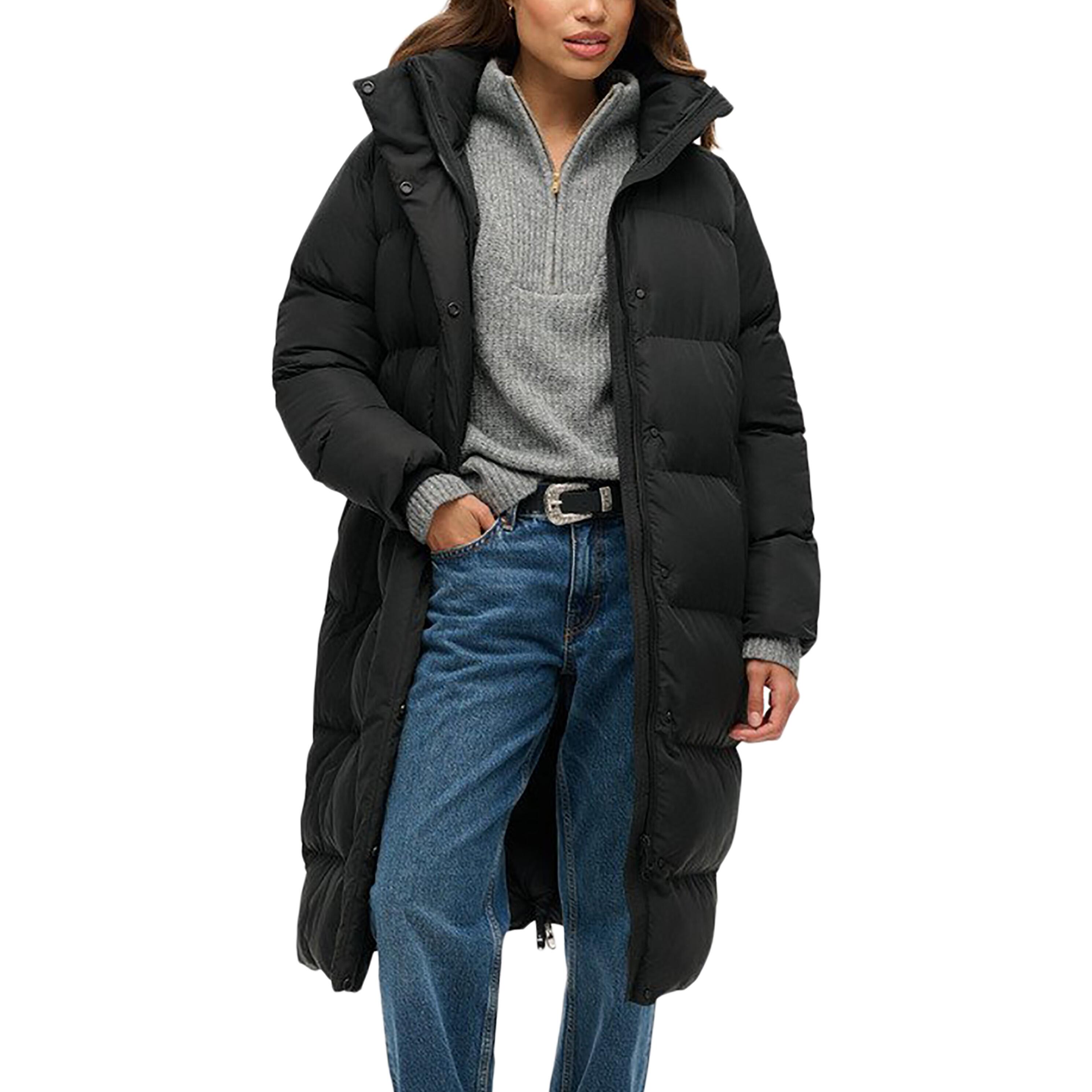 Doudoune long à capuche femme Superdry 4/5