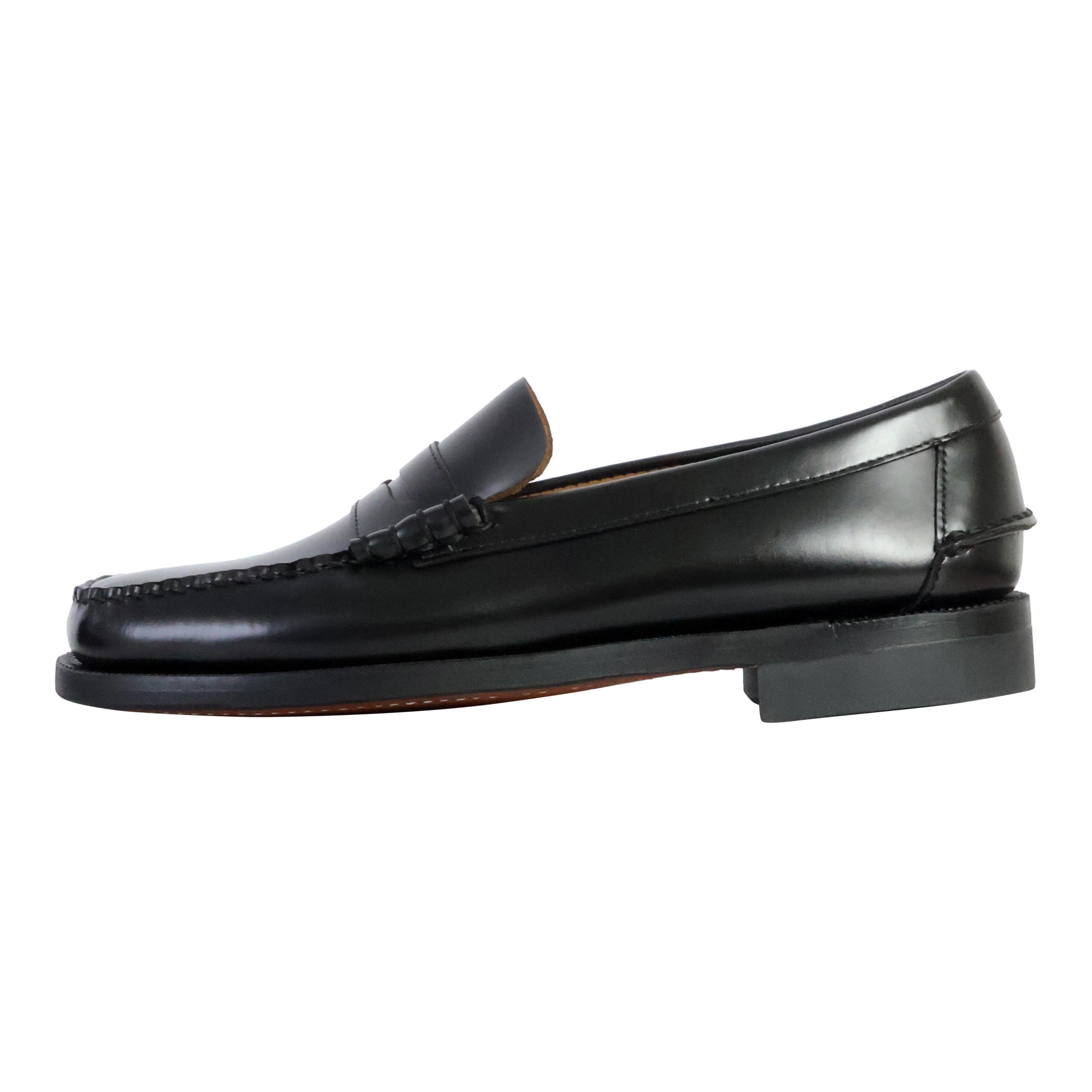 Sebago - Classic Dan Mocassins, Homme - Noir - Chaussures Bateau - Noir - Decathlon