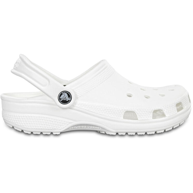 Slapi unisex Crocs Classic, Alb