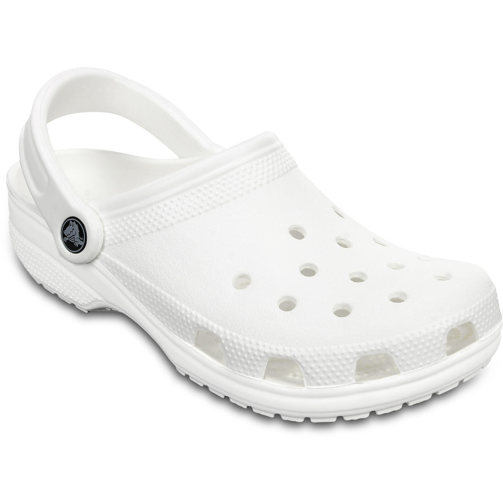 Slapi unisex Crocs Classic, Alb