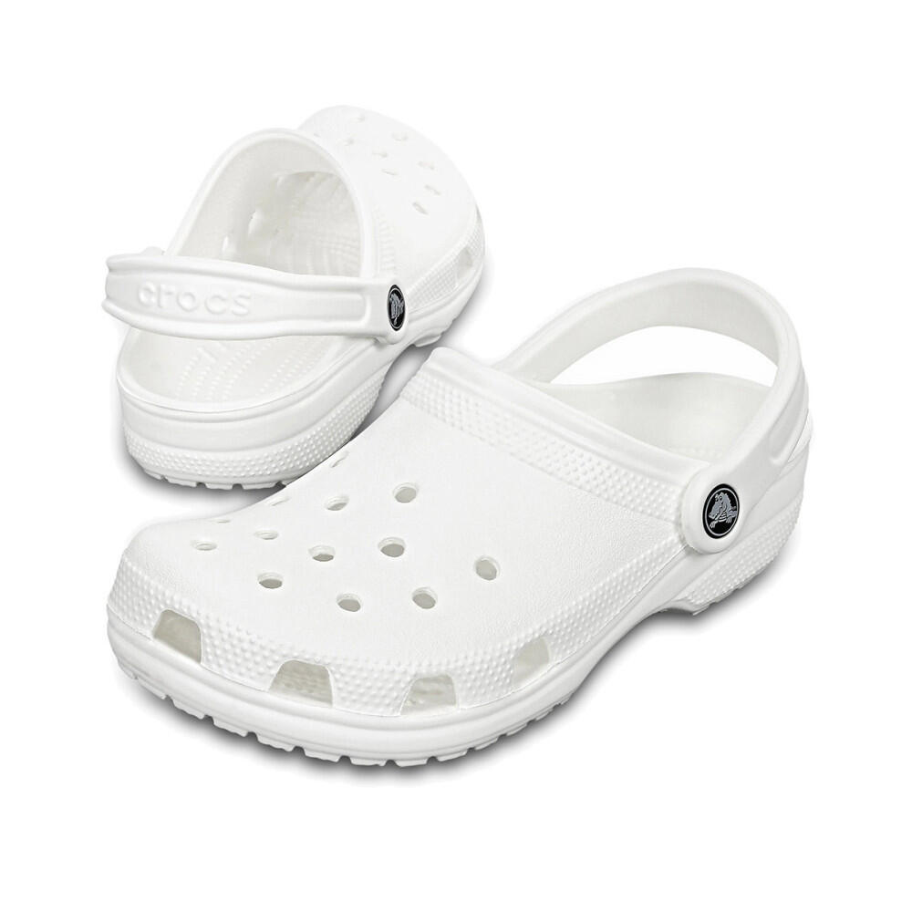 Chanclas zuecos Crocs Blancos 2/7