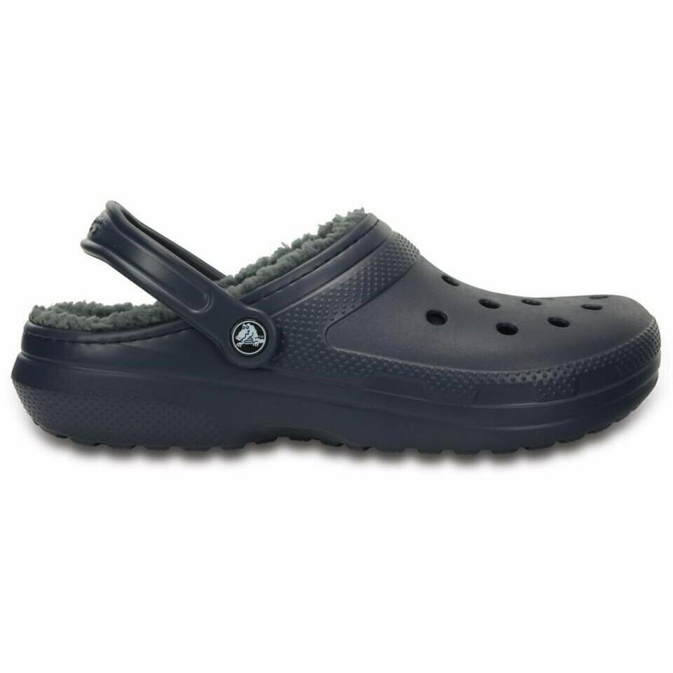 Crocs classic fuzz lined clog 2/7