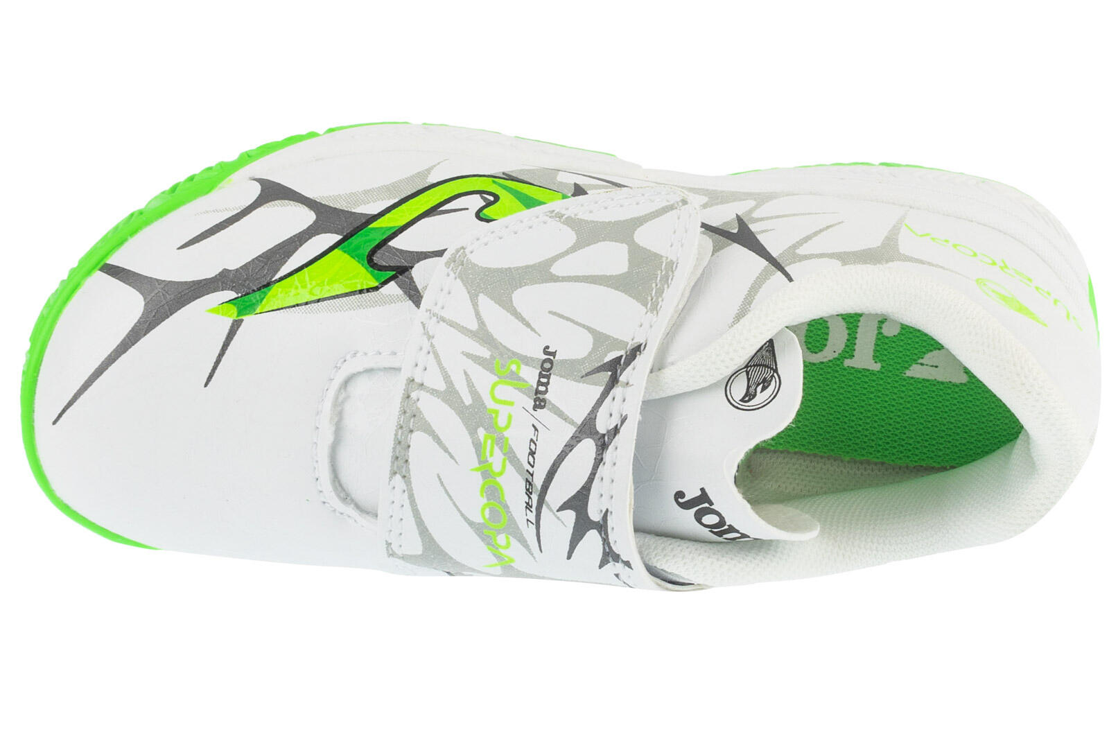 Chaussures de sport pour enfant Joma super coupe 2502 Blanc 3/5
