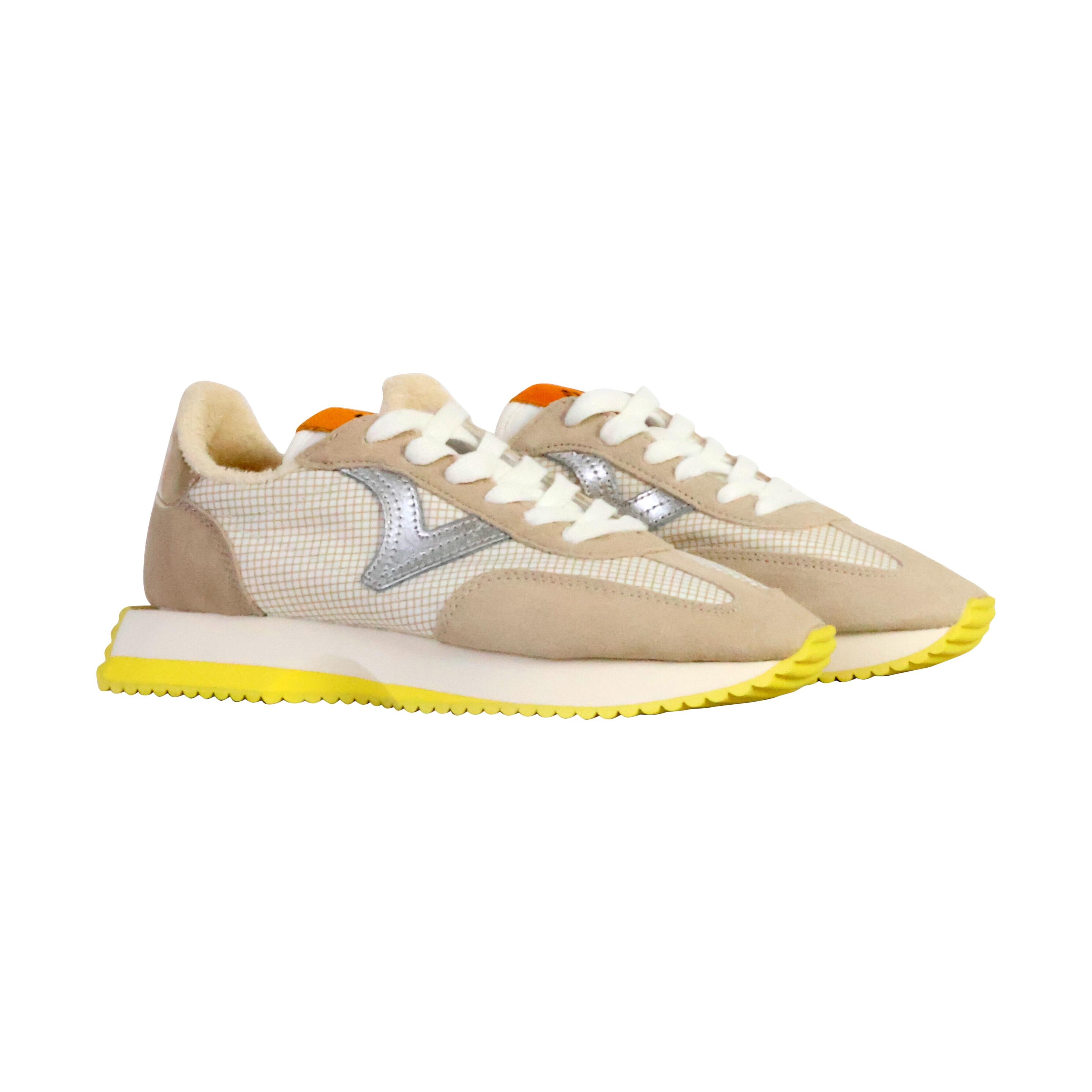 Zapatillas para Mujer Victoria Cosmos Beige 3/5