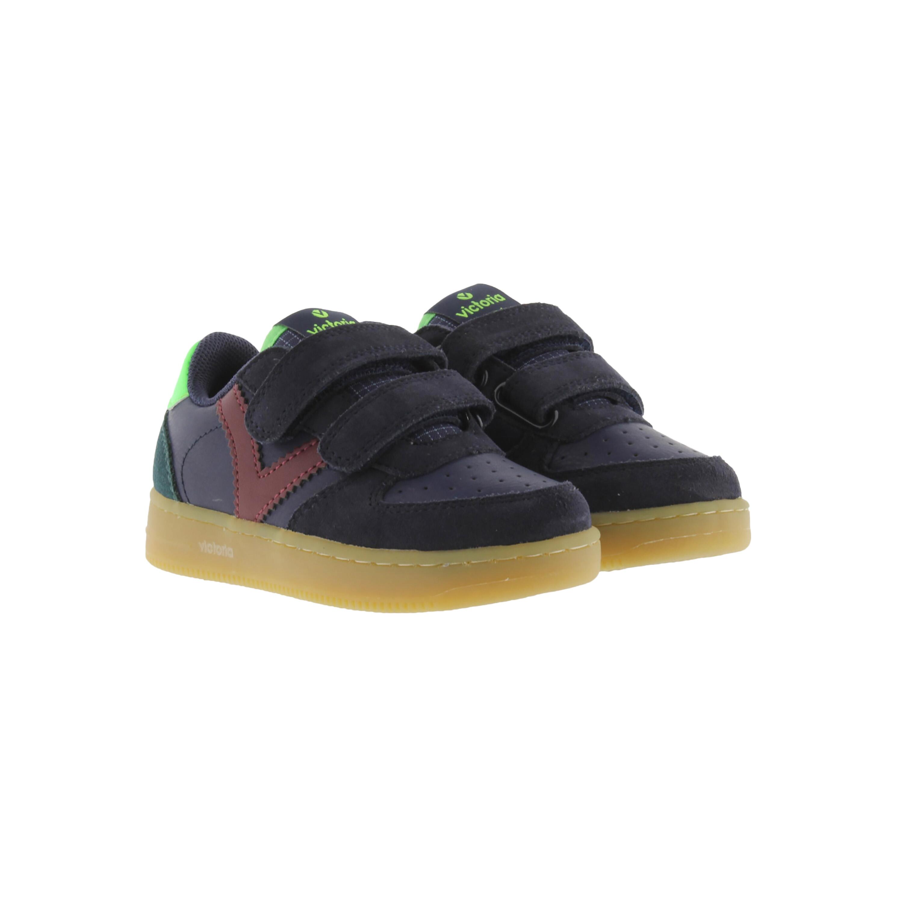 Buty VICTORIA 1124125V TIEMPO EFECTO PIEL  SERRAJ Niebieski 3/5