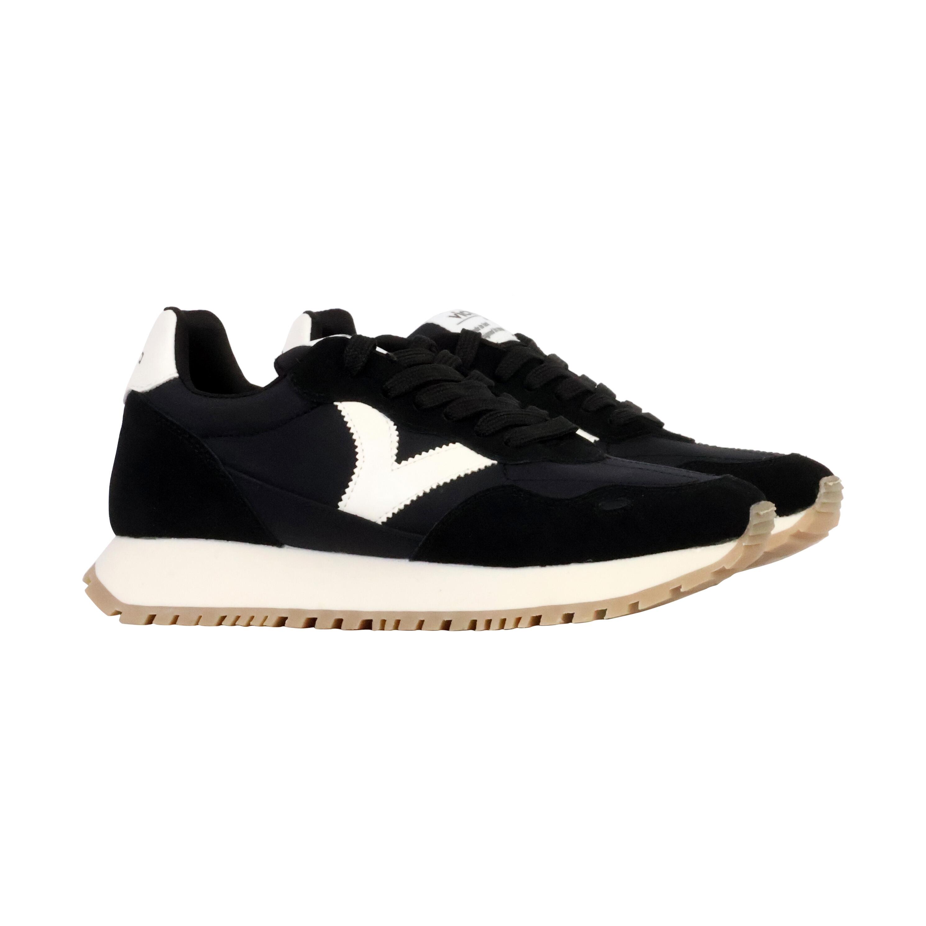 Chaussure de randonnée Baskets Femme Victoria VIENTO NYLON & SERRAJE Noi 3/5