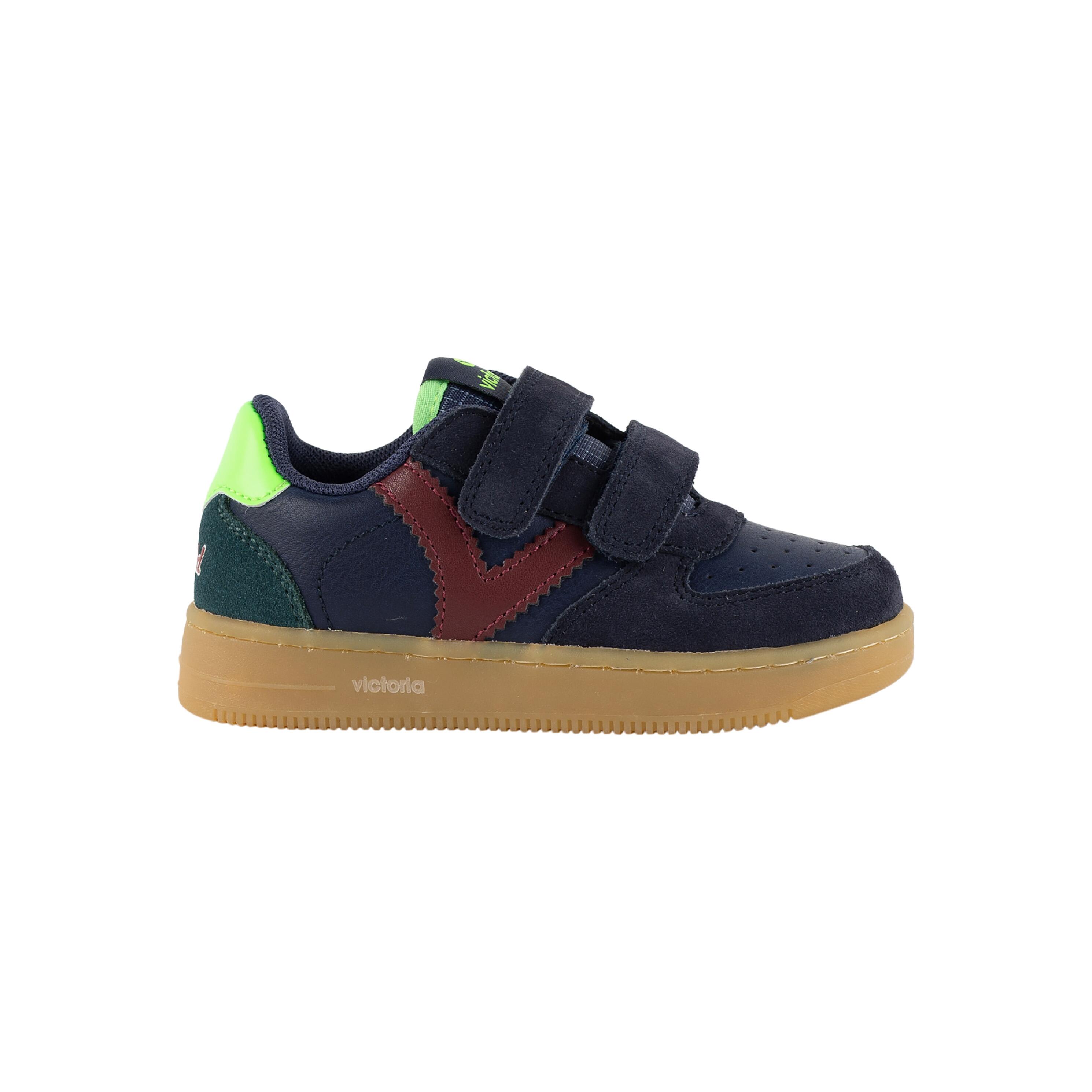 Buty VICTORIA 1124125V TIEMPO EFECTO PIEL  SERRAJ Niebieski 2/5
