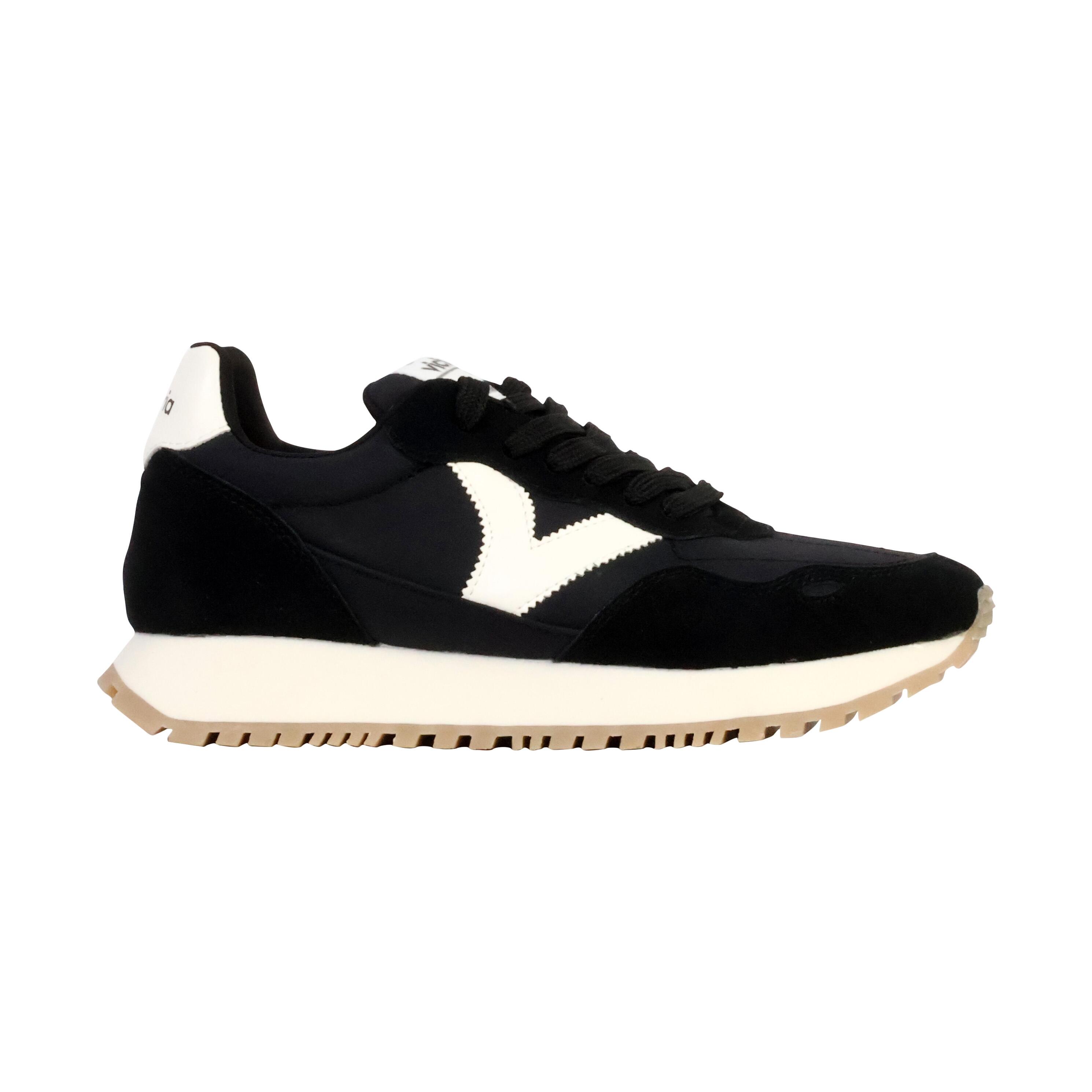 Chaussure de randonnée Baskets Femme Victoria VIENTO NYLON & SERRAJE Noi 2/5
