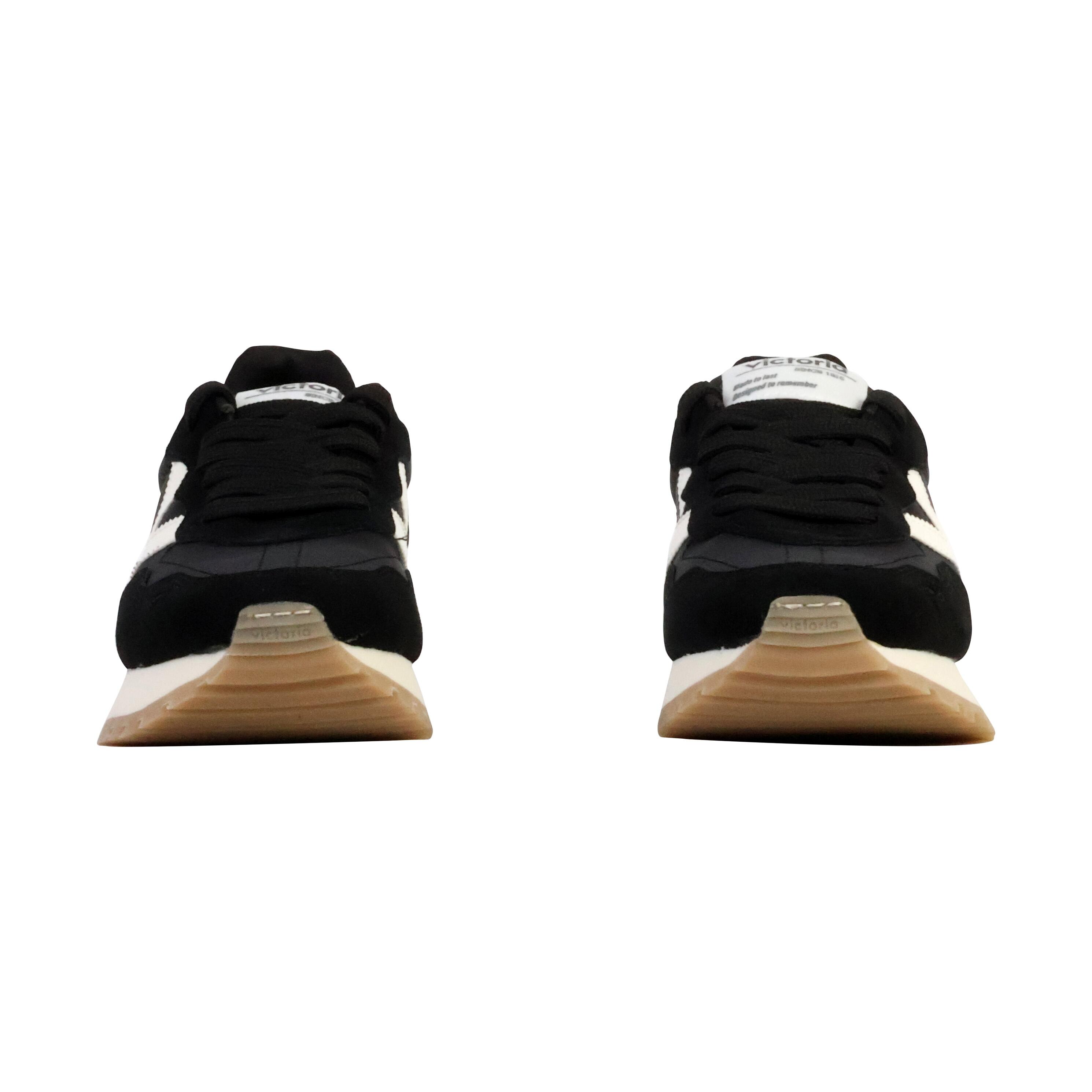 Chaussure de randonnée Baskets Femme Victoria VIENTO NYLON & SERRAJE Noi 5/5
