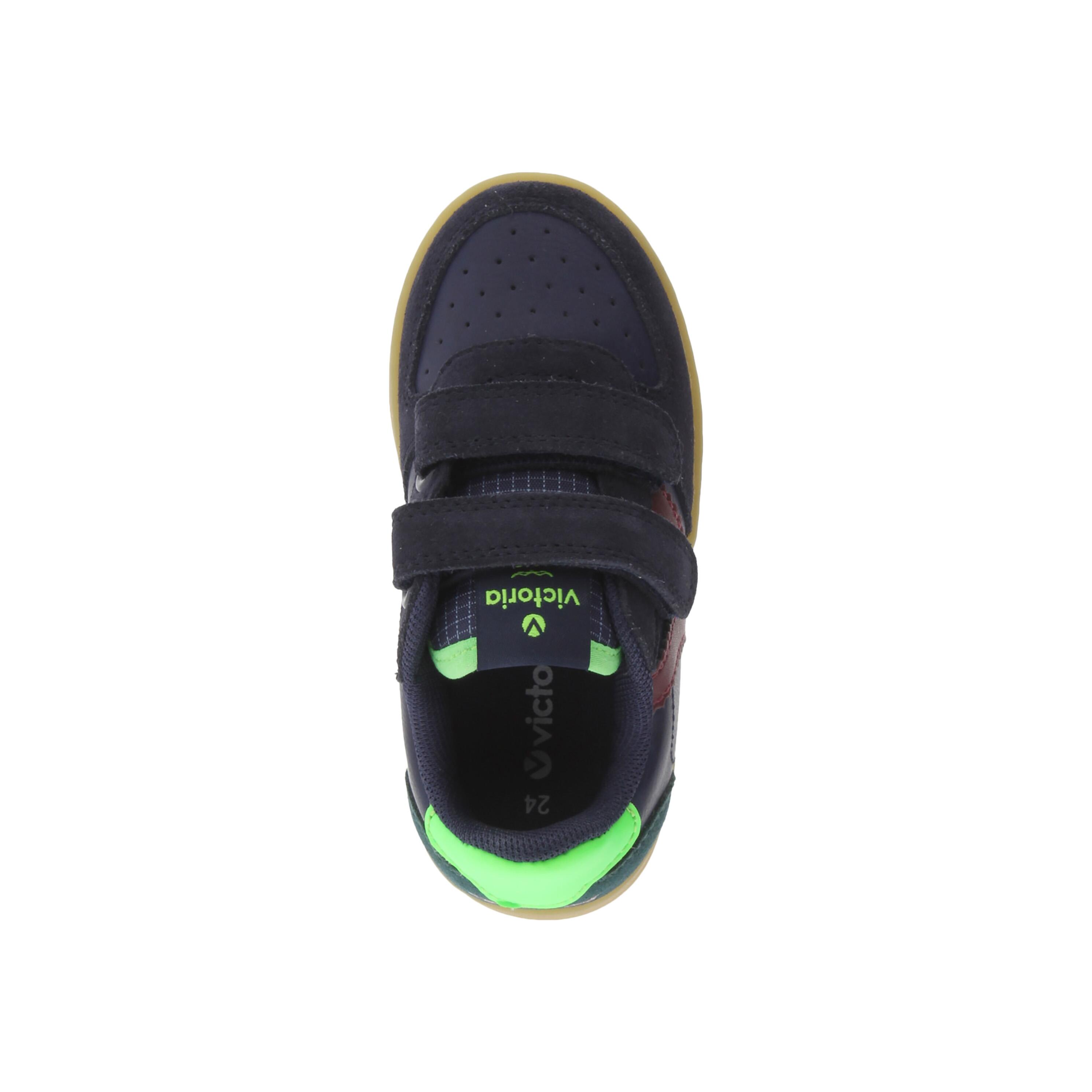 Buty VICTORIA 1124125V TIEMPO EFECTO PIEL  SERRAJ Niebieski 4/5