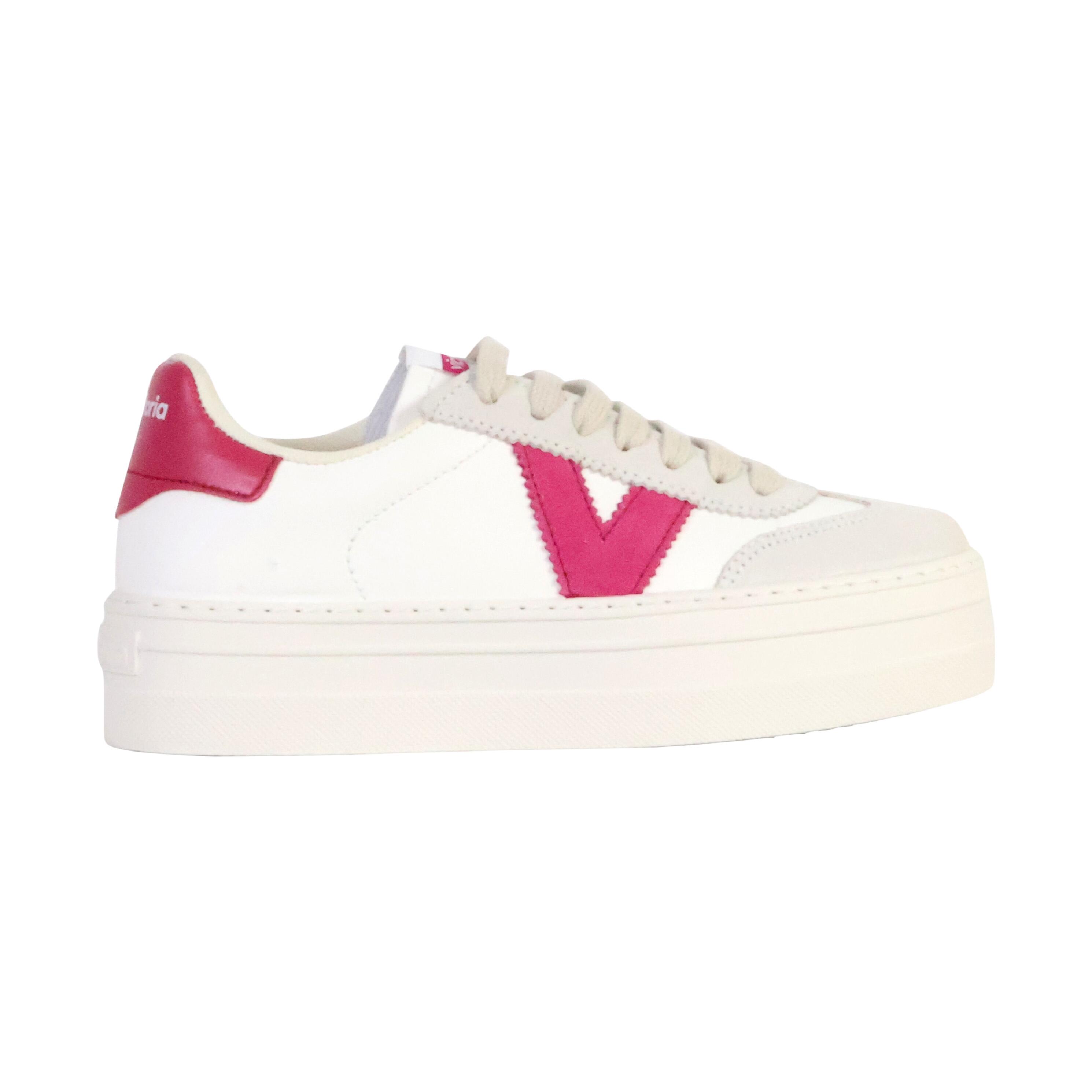 Turnschuhe für Damen Victoria Barcelona Weiß. 2/5