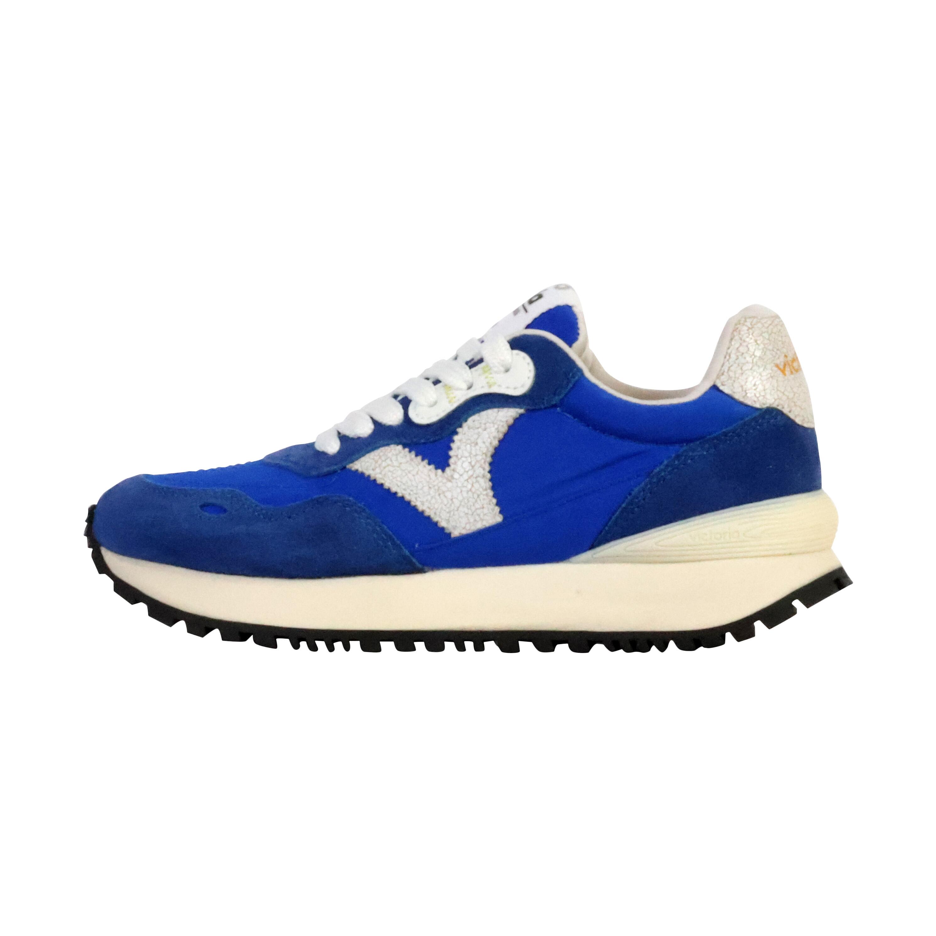 Victoria - Baskets Femme Viento Nylon - Chaussures De Sport - Bleu - Decathlon