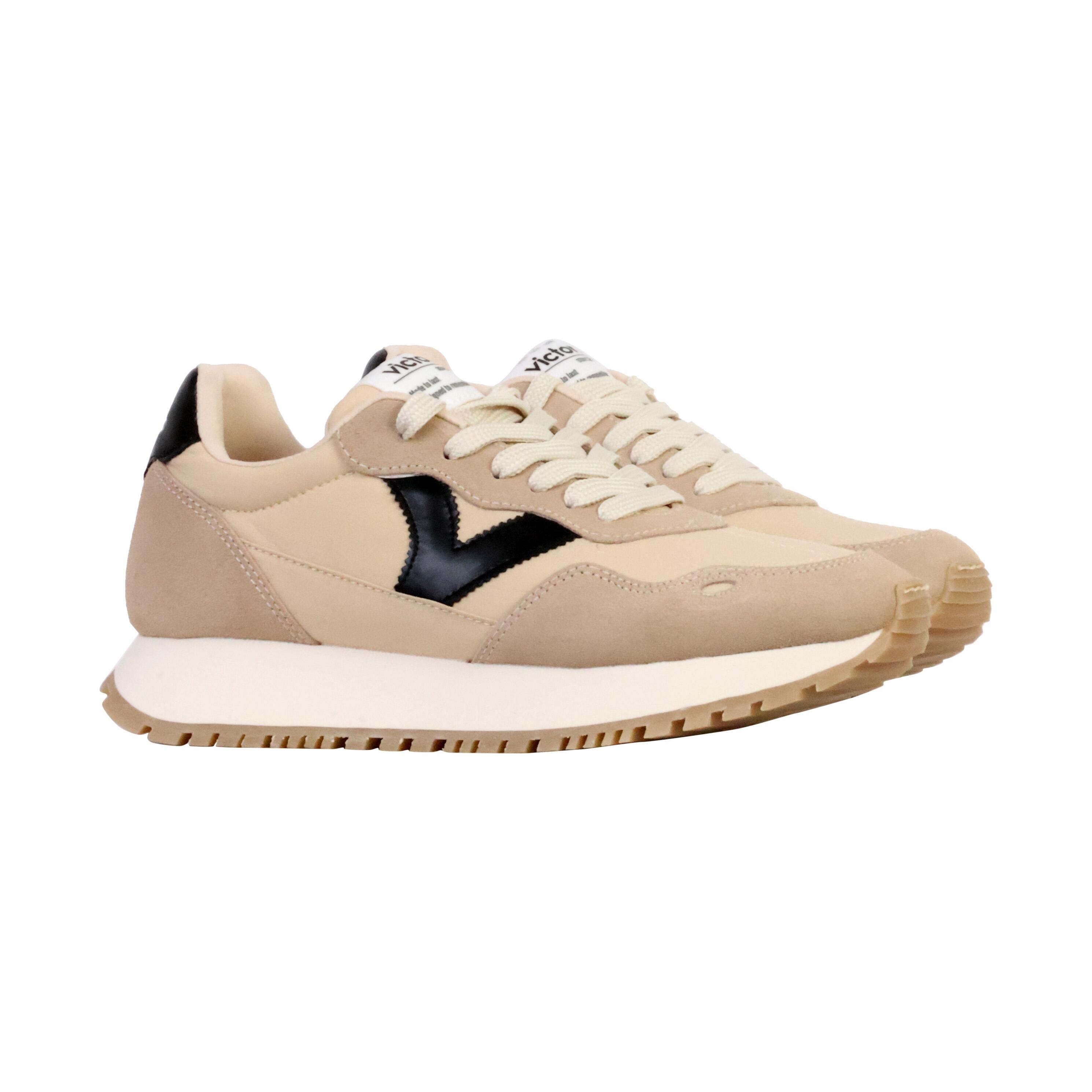 Baskets Victoria modèle 1157107-BEIGE pour femmes 3/5