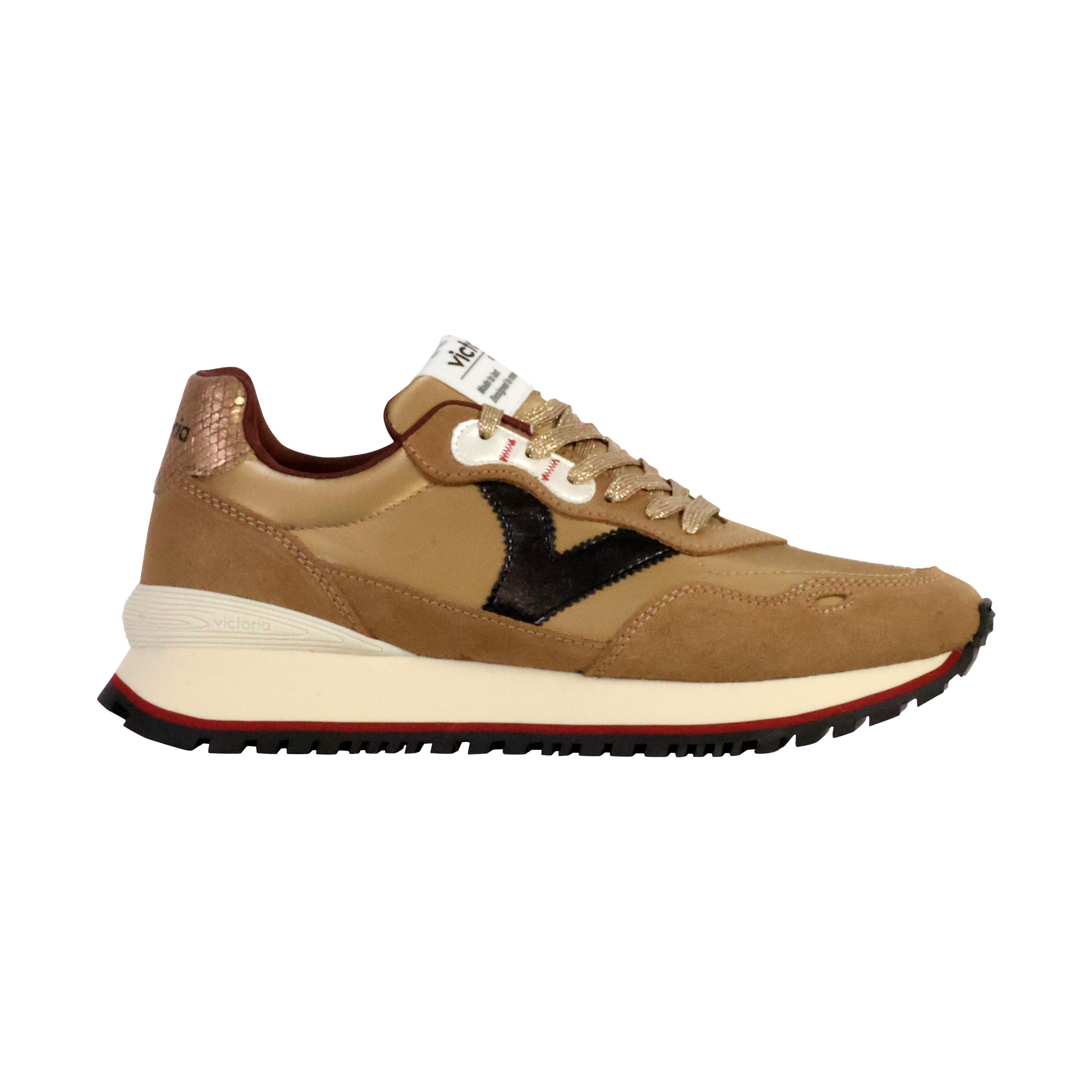 Chaussure de randonnée Baskets Femme Victoria VIENTO METAL Dor 3/5