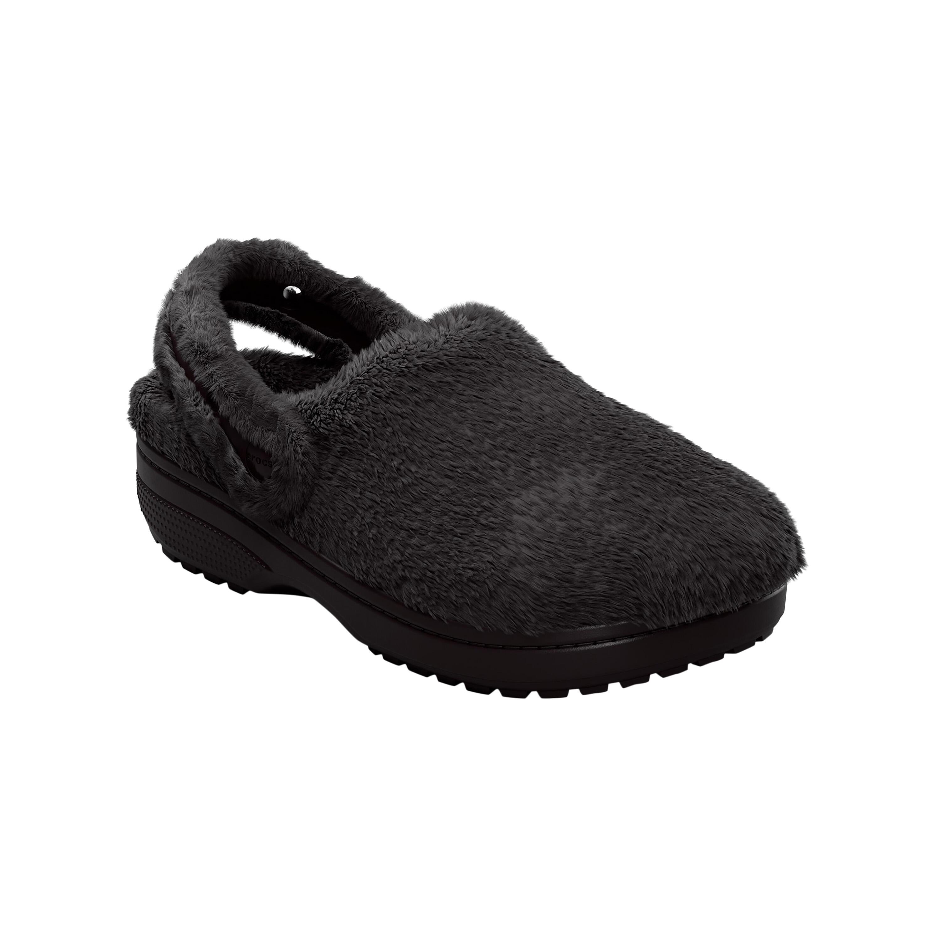 Crocs Classic Unfurgettable Polyester Men's Black Clogs 3/6