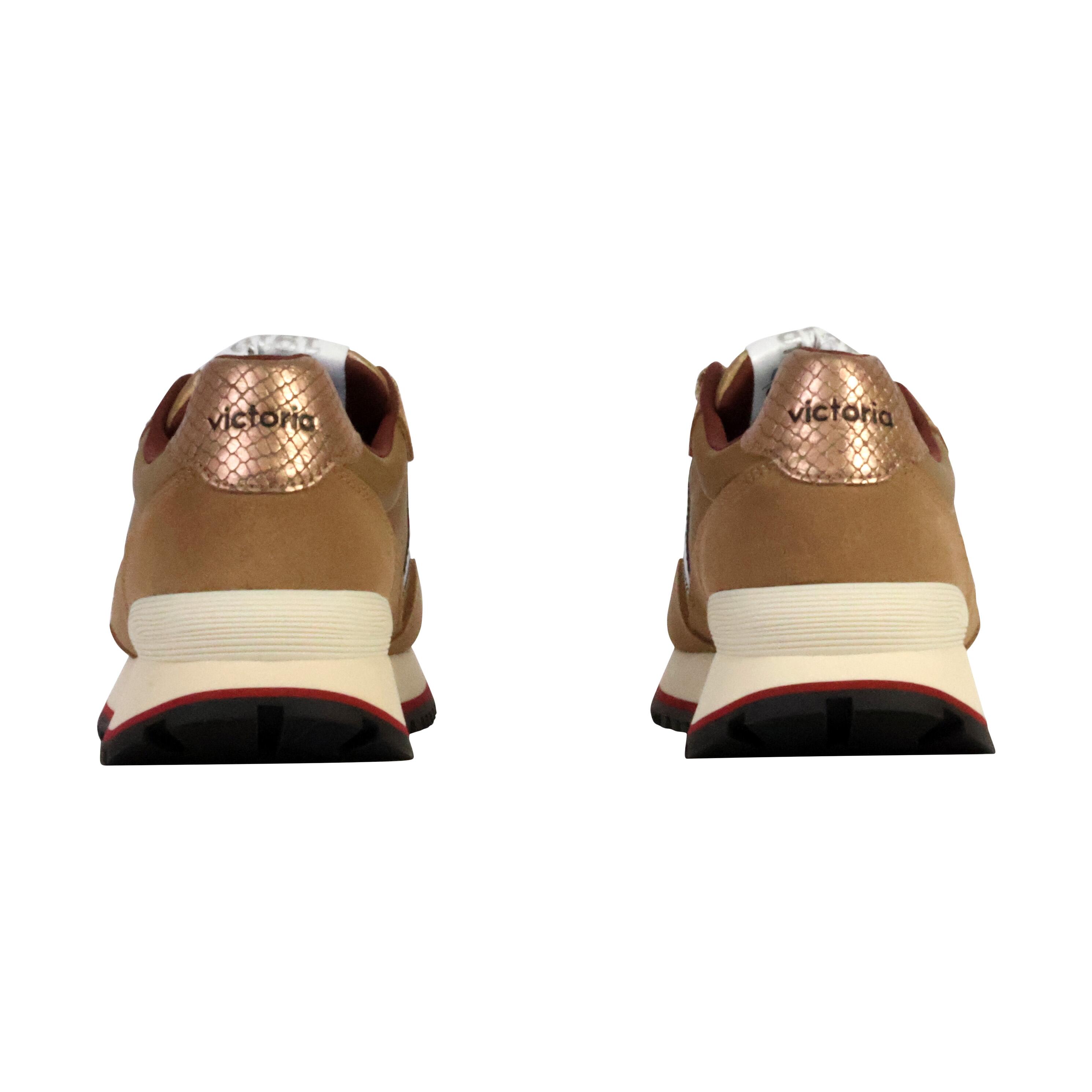 Chaussure de randonnée Baskets Femme Victoria VIENTO METAL Dor 4/5
