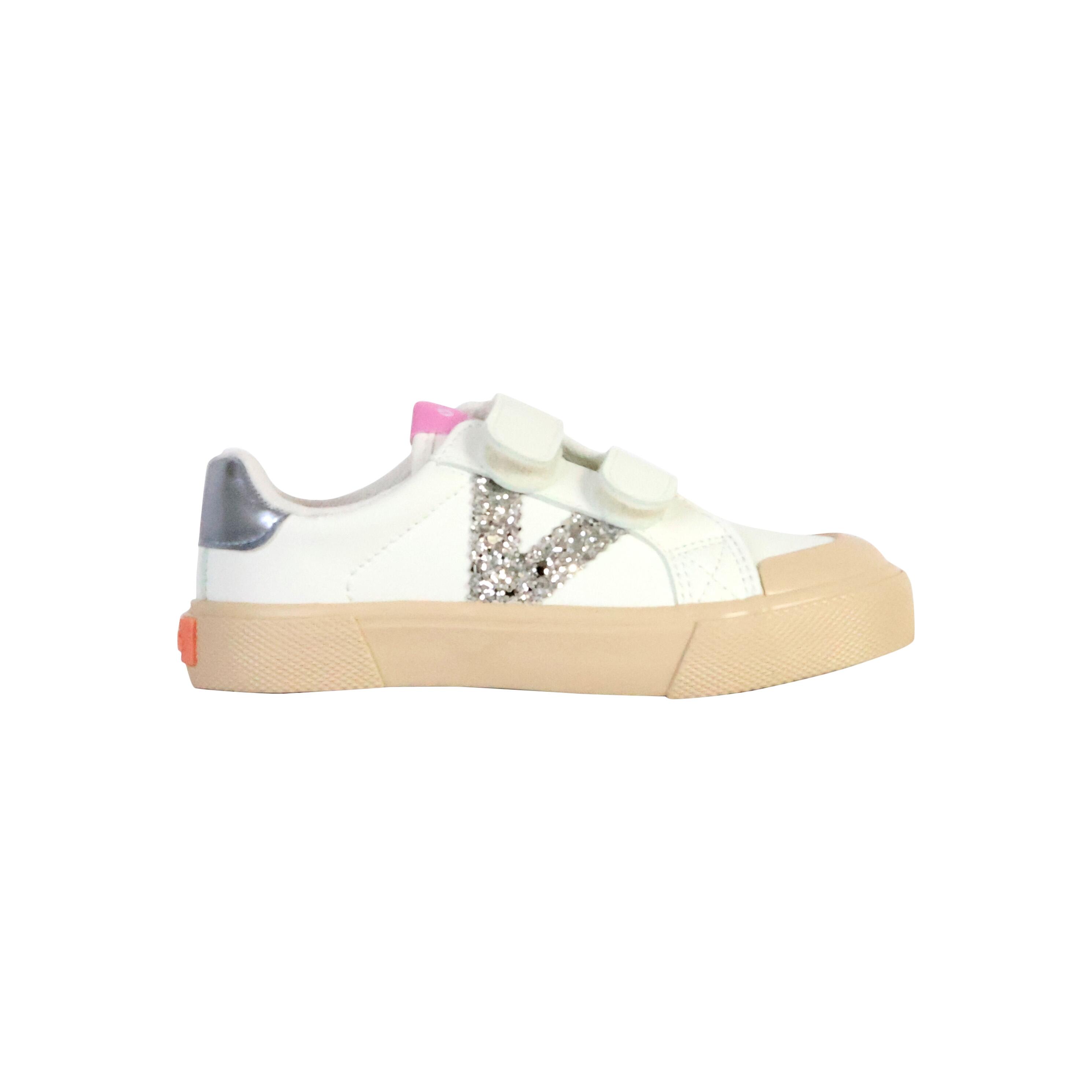 Zapatillas Deportivas Niños Victoria TRIBU TIRAS EFECTO PIEL Blanc 2/5