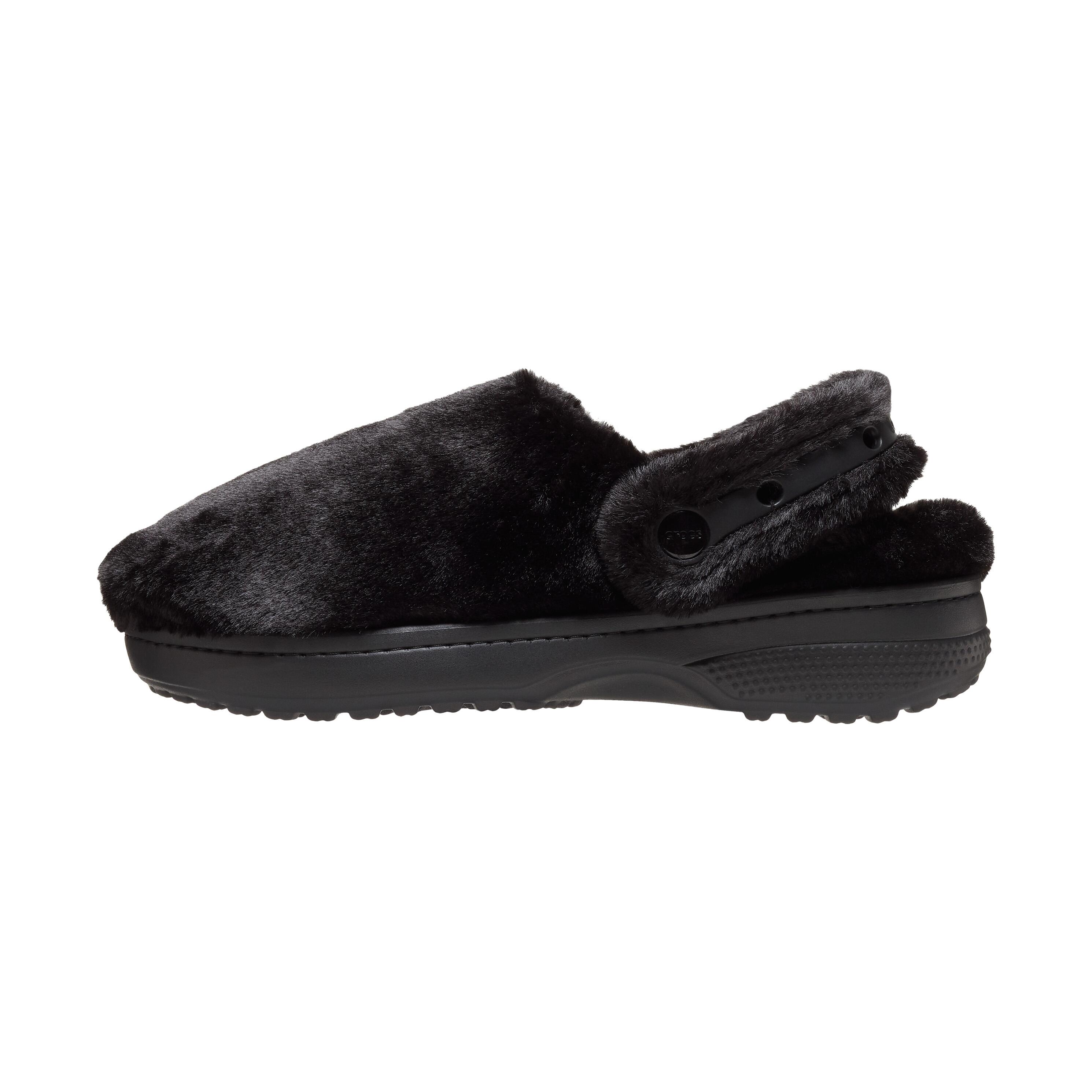 Crocs Classic Unfurgettable Polyester Men's Black Clogs 1/6