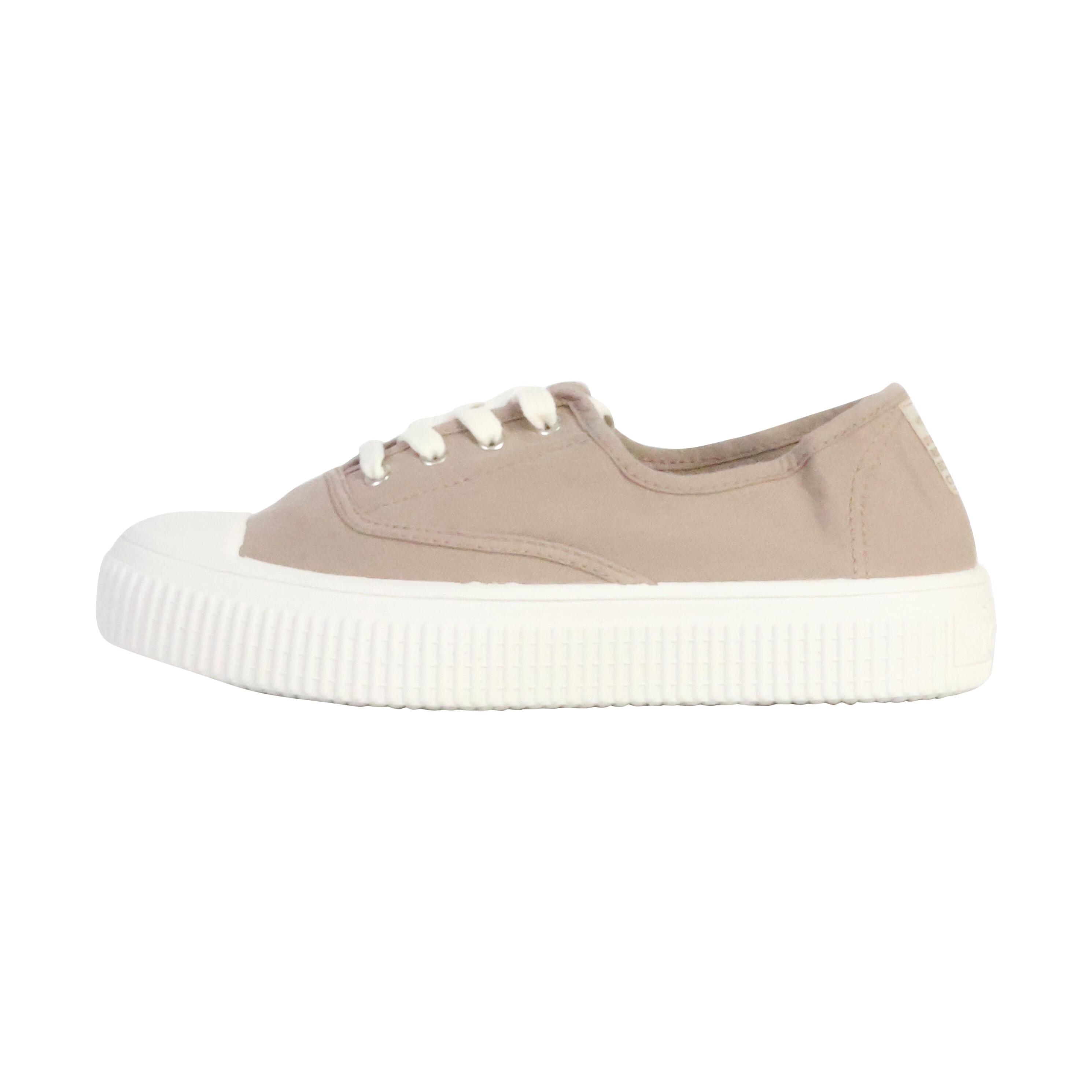 Victoria - Baskets Toile Femme Victoria Re-edition - Chaussures De Sport - Beige - 37 - Decathlon