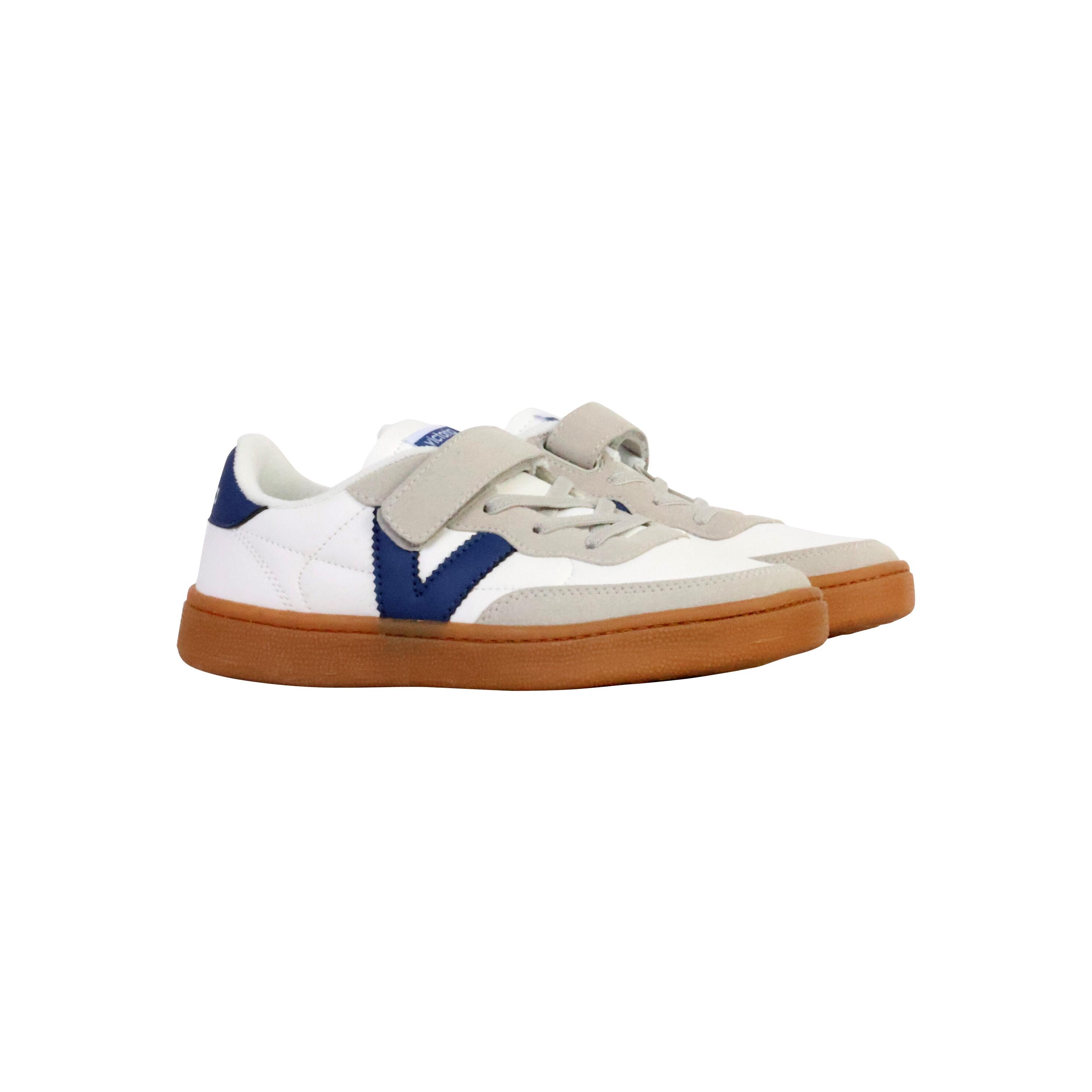 Chaussure de randonnée Baskets Enfants Victoria  OSLO EFECTO PIEL Blan 3/5