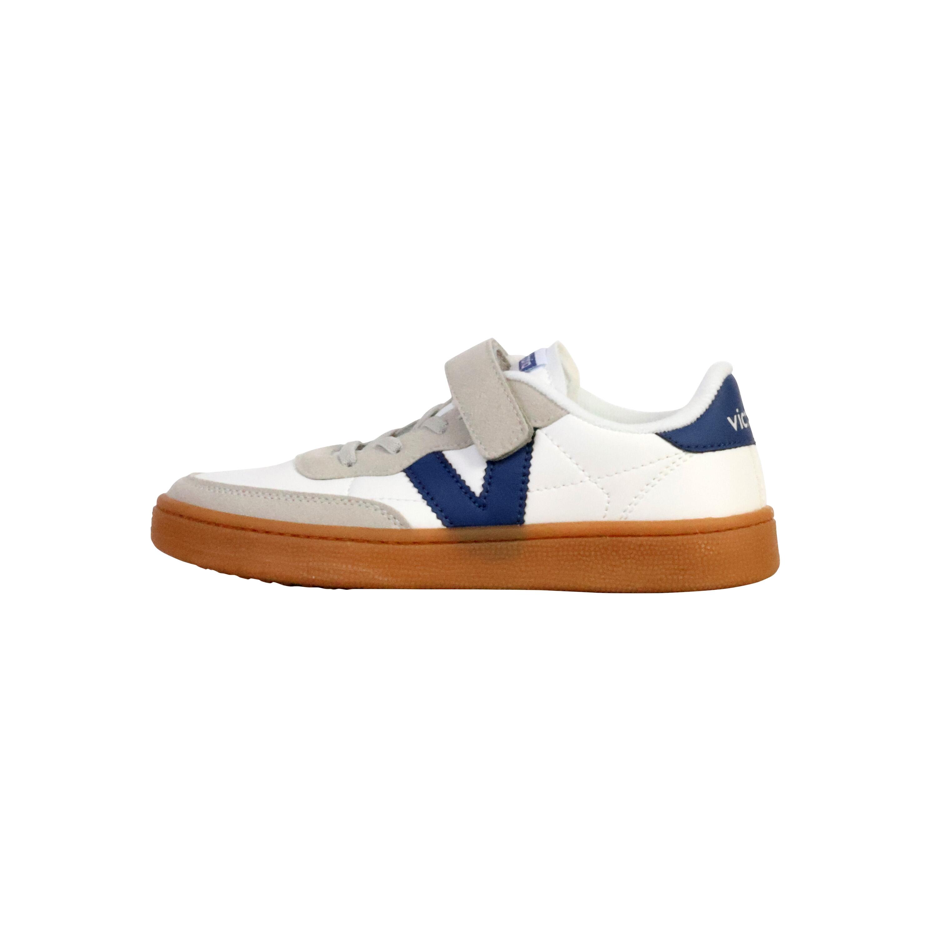 Victoria - Chaussure De Randonnée Baskets Enfants Victoria  Oslo Efecto Piel Blan - Baskets - Bleu - Decathlon