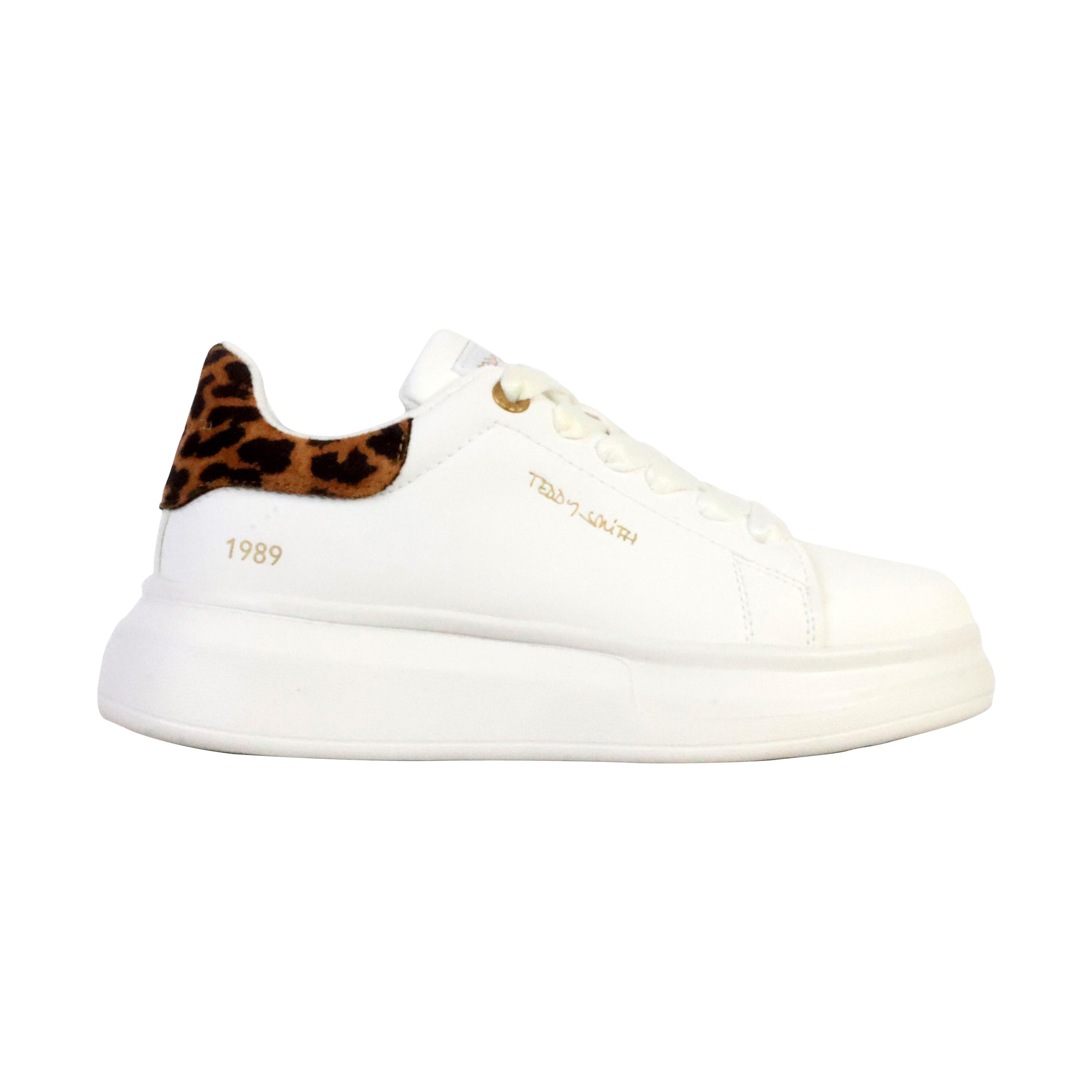 Zapatilla De Mujer Teddy Smith 120210 Camel-blanco 2/5